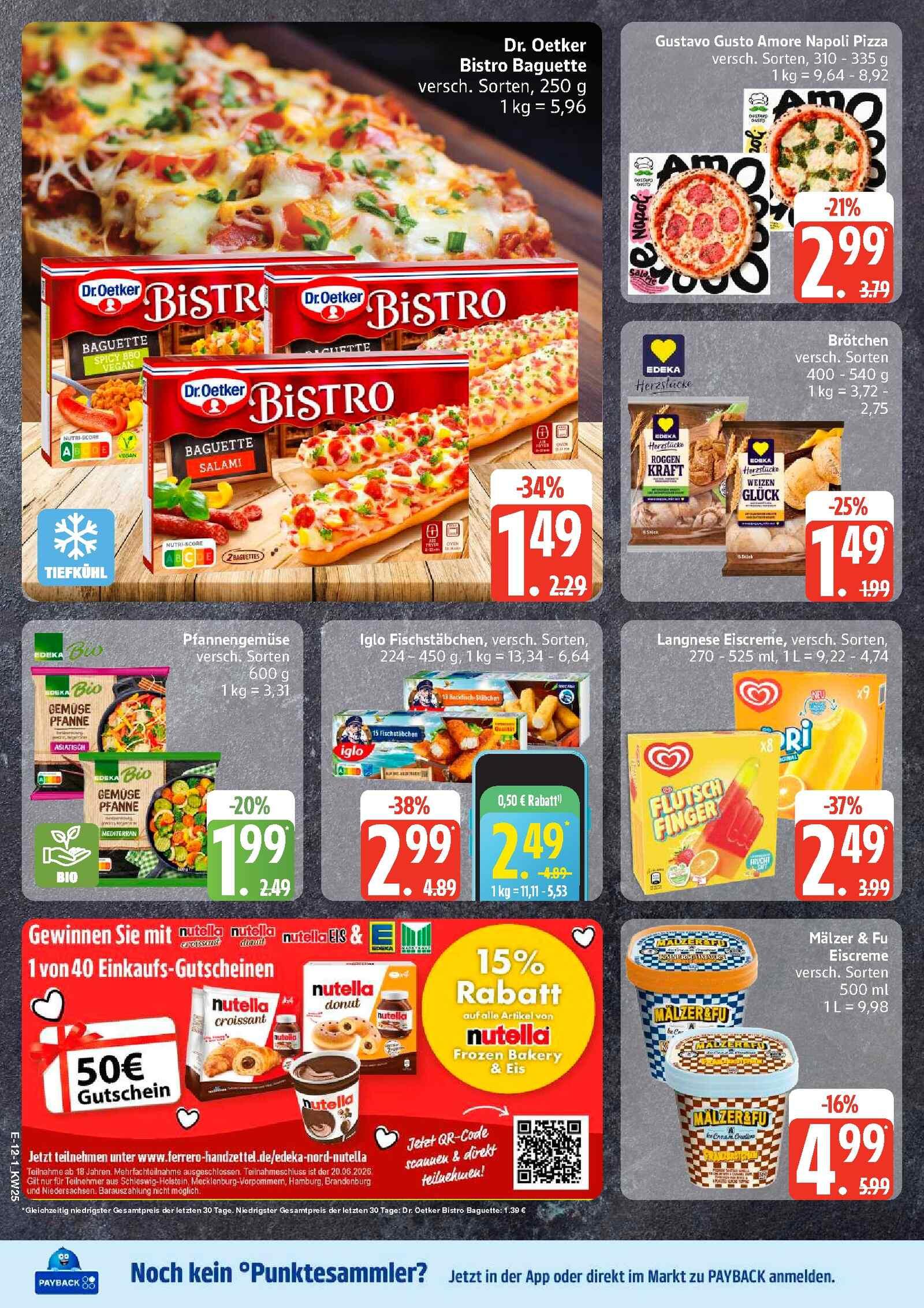 Edeka Prospekt ab Montag - Schleswig - Holstein Seite 14