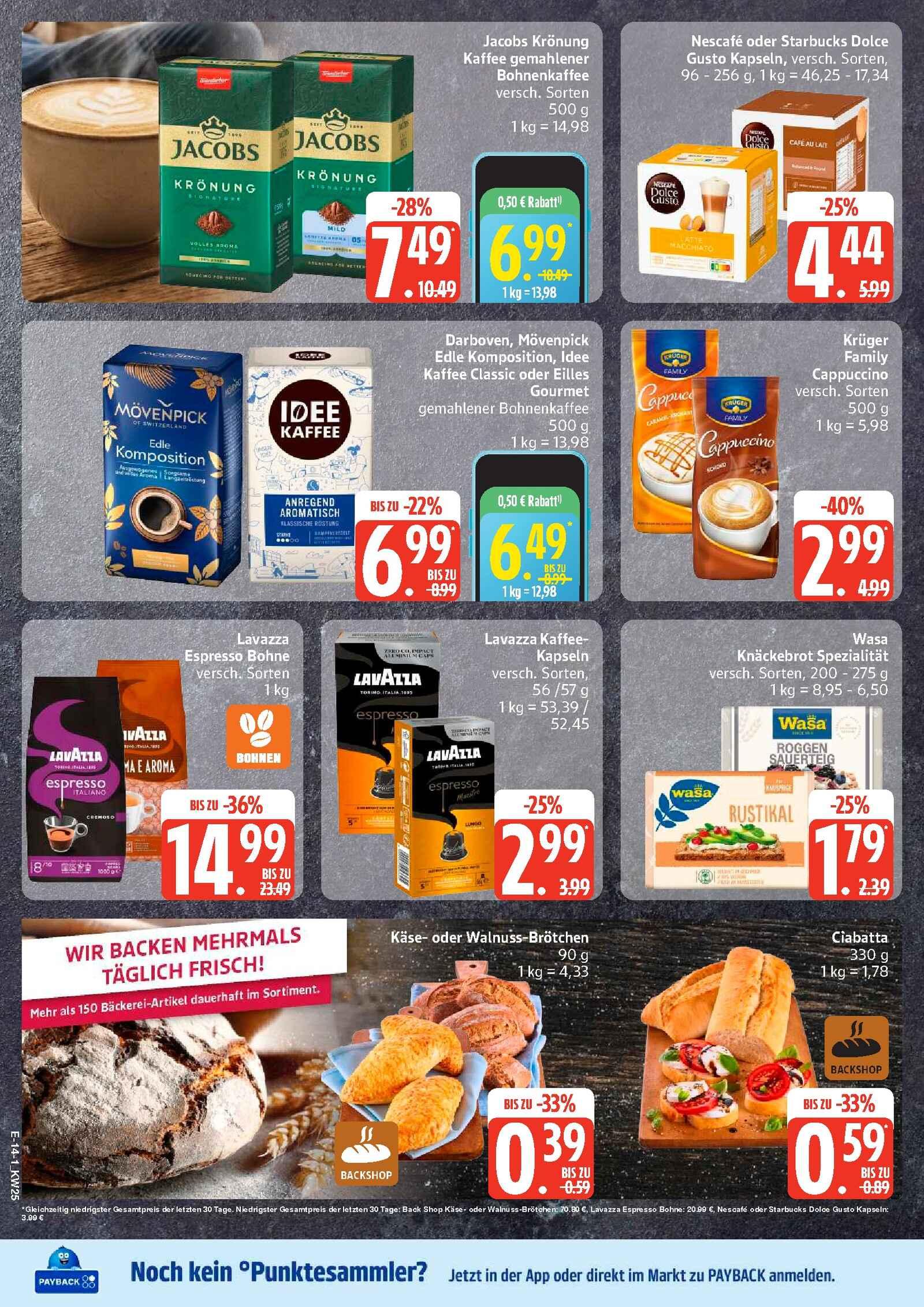 Edeka Prospekt ab Montag - Schleswig - Holstein Seite 16