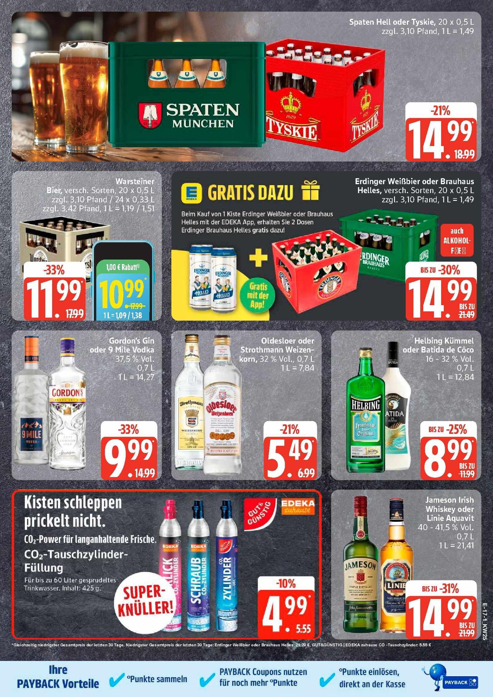 Edeka Prospekt ab Montag - Schleswig - Holstein Seite 22