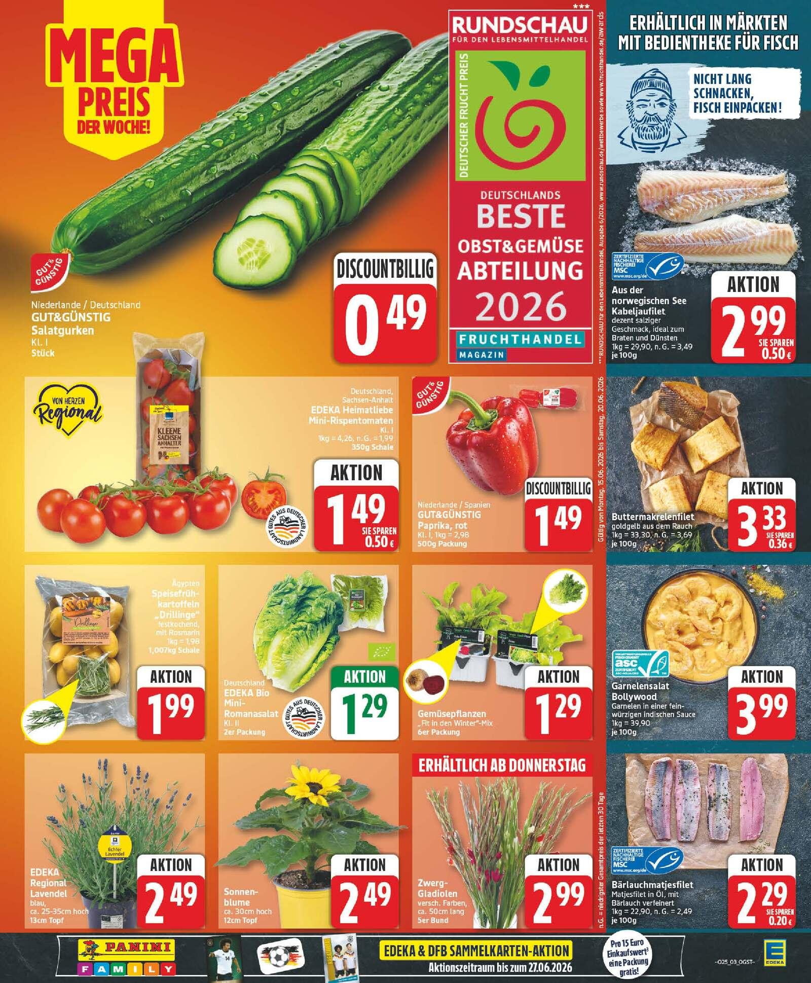 Edeka Prospekt ab Montag - Sachsen-Anhalt Seite 3