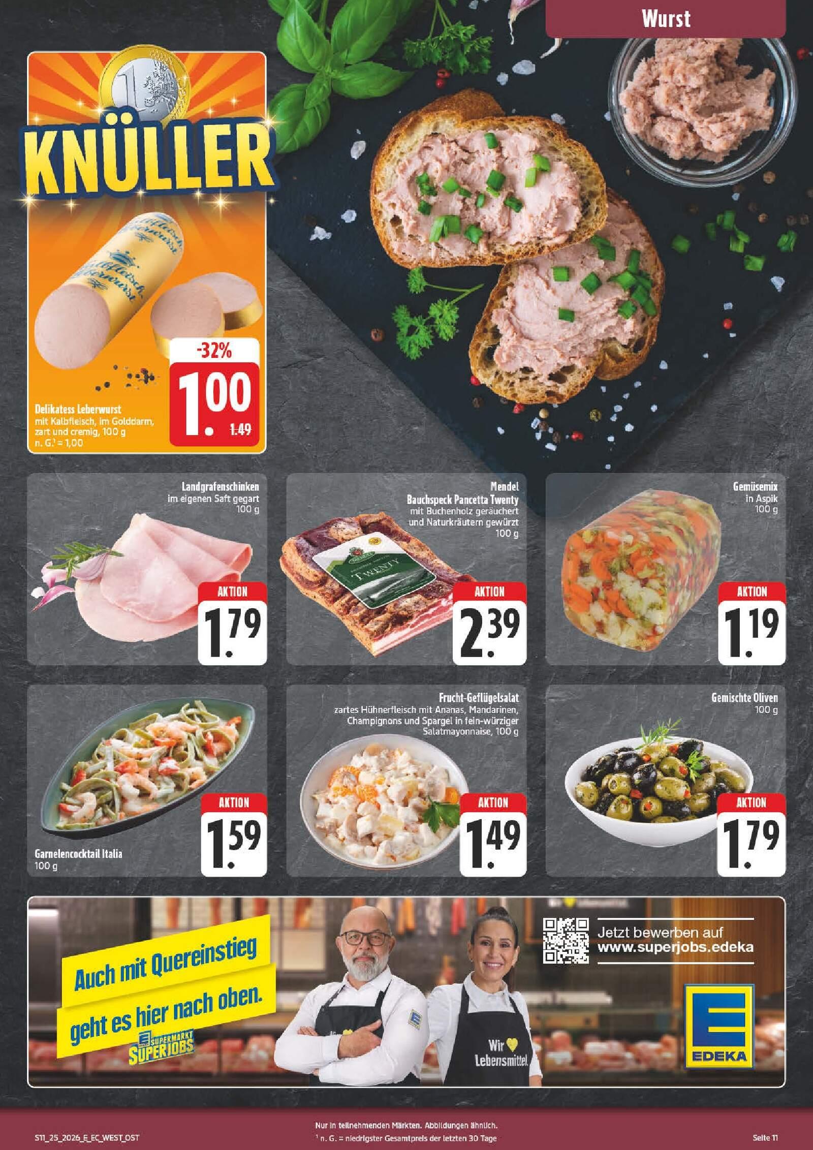 Edeka Prospekt ab Montag - Sachsen Seite 11