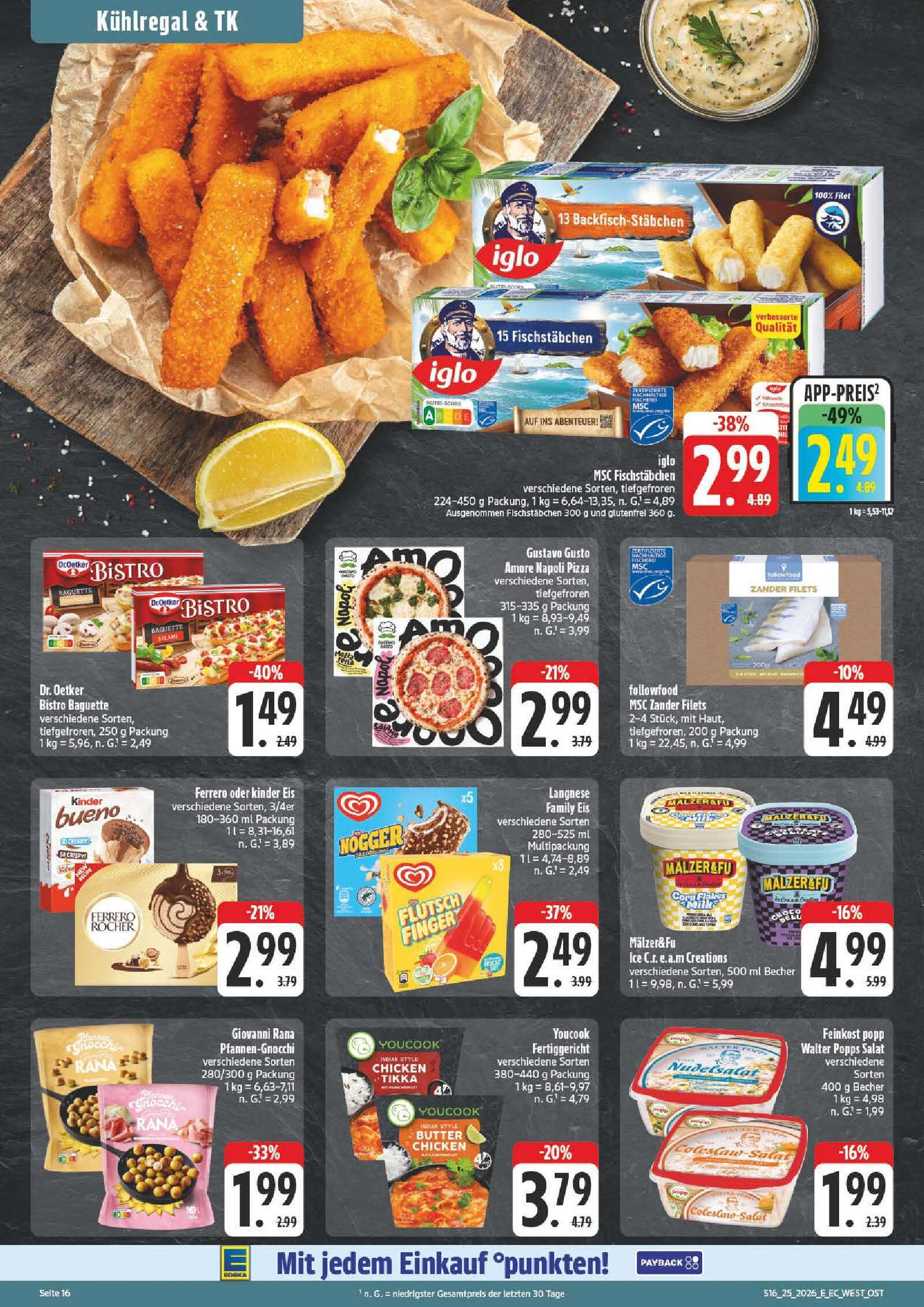 Edeka Prospekt ab Montag - Sachsen Seite 16