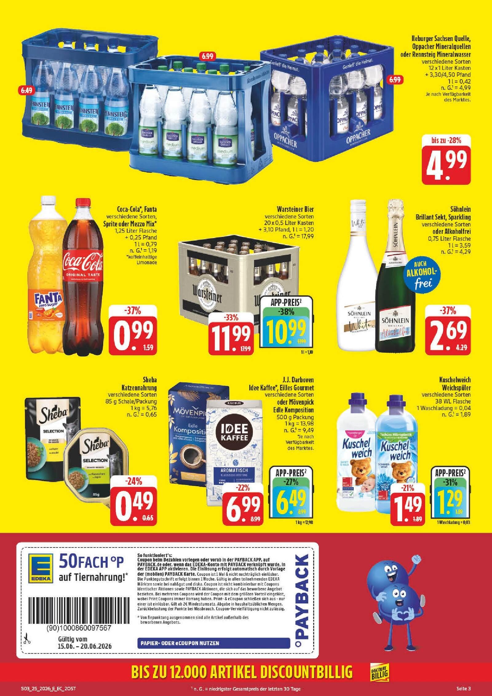 Edeka Prospekt ab Montag - Sachsen Seite 3