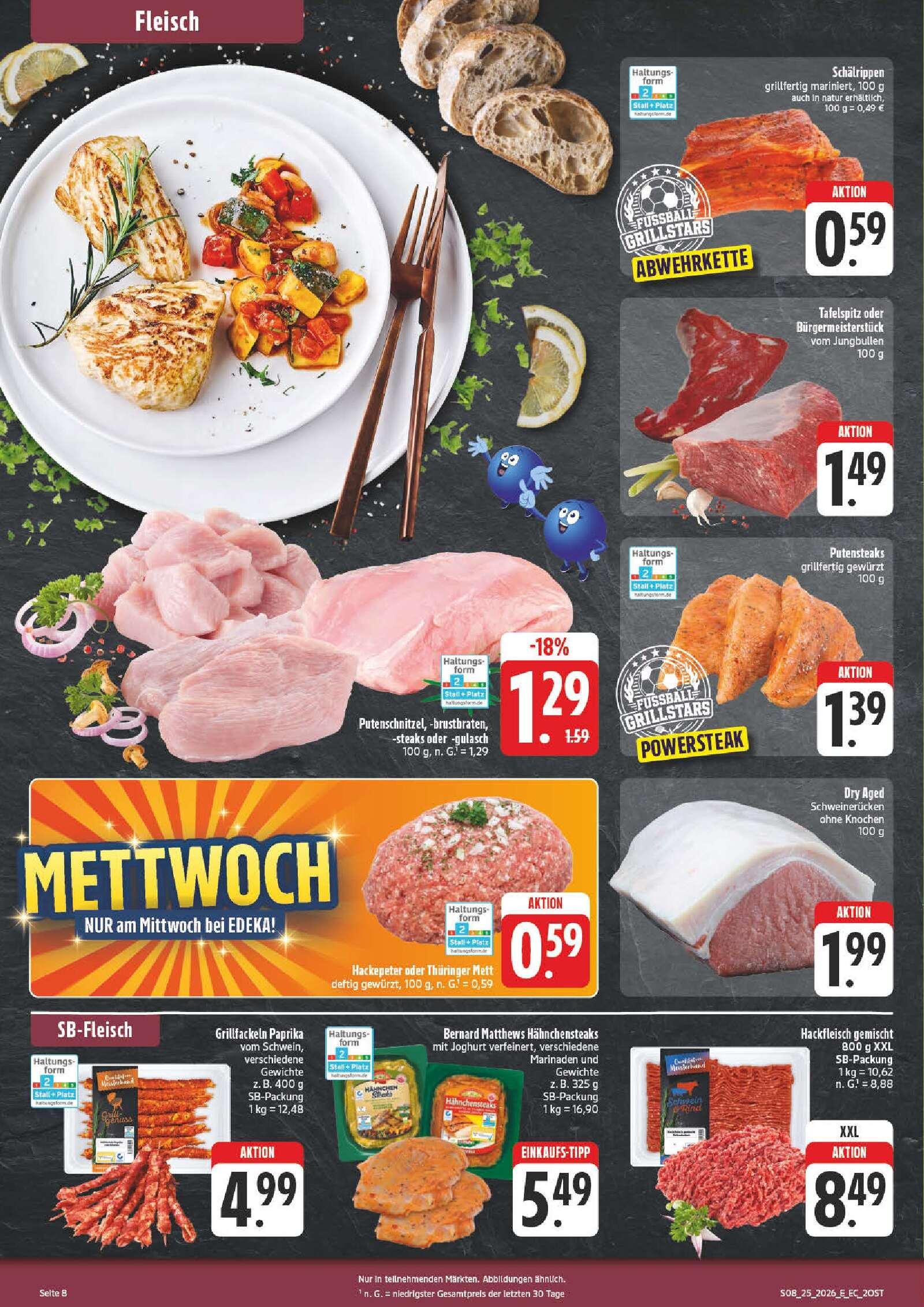 Edeka Prospekt ab Montag - Sachsen Seite 8