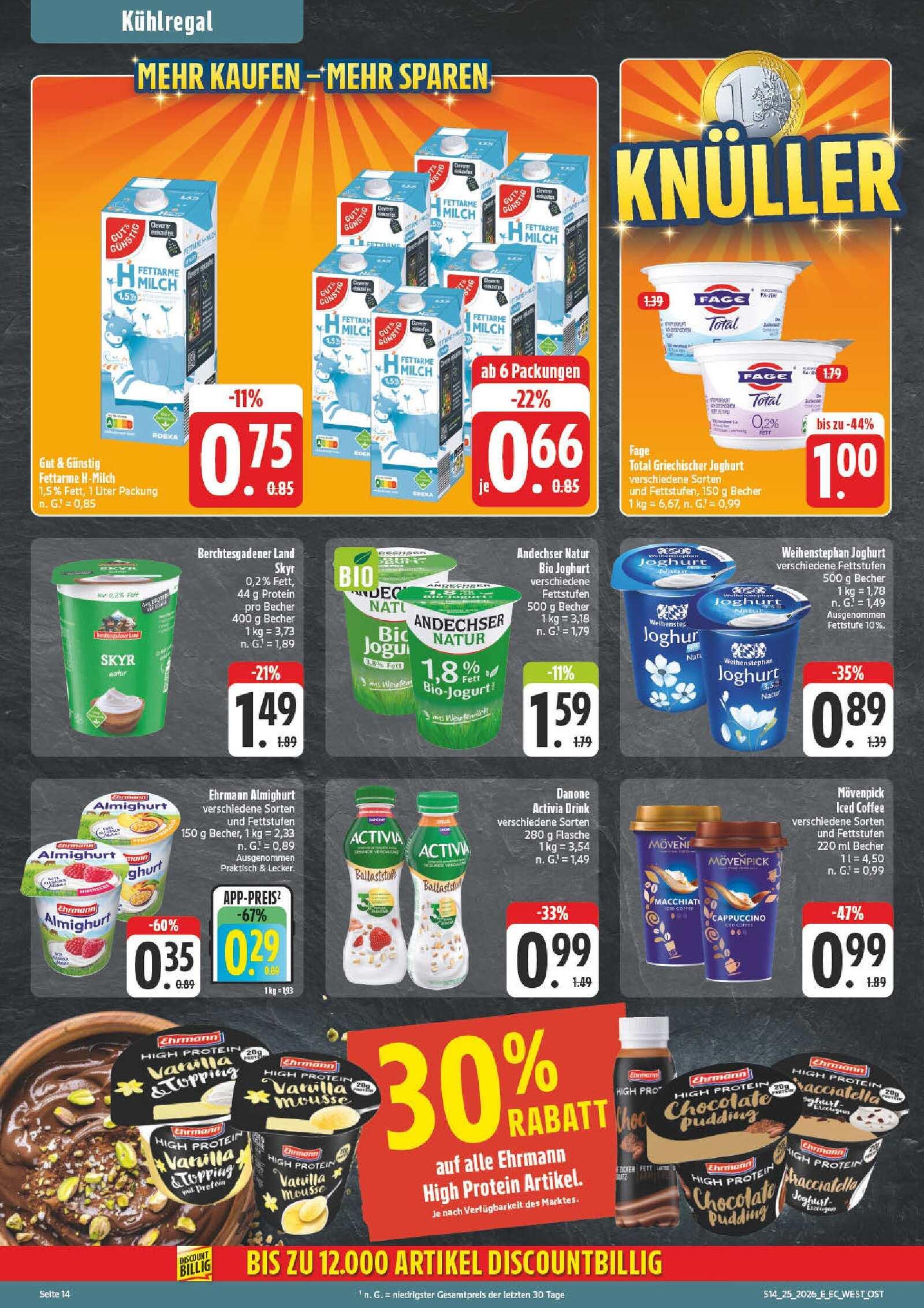 Edeka Prospekt ab Montag - Bayern Nord Seite 14