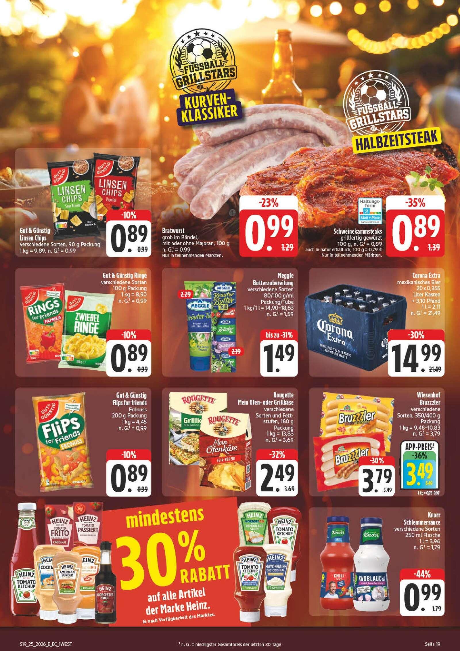 Edeka Prospekt ab Montag - Bayern Nord Seite 19