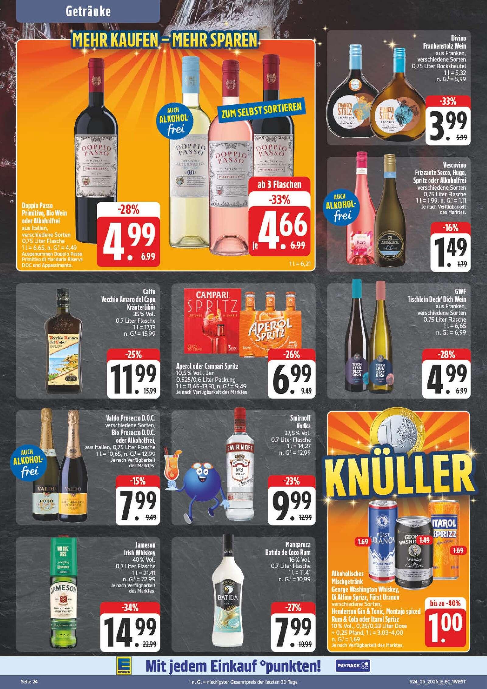 Edeka Prospekt ab Montag - Bayern Nord Seite 24