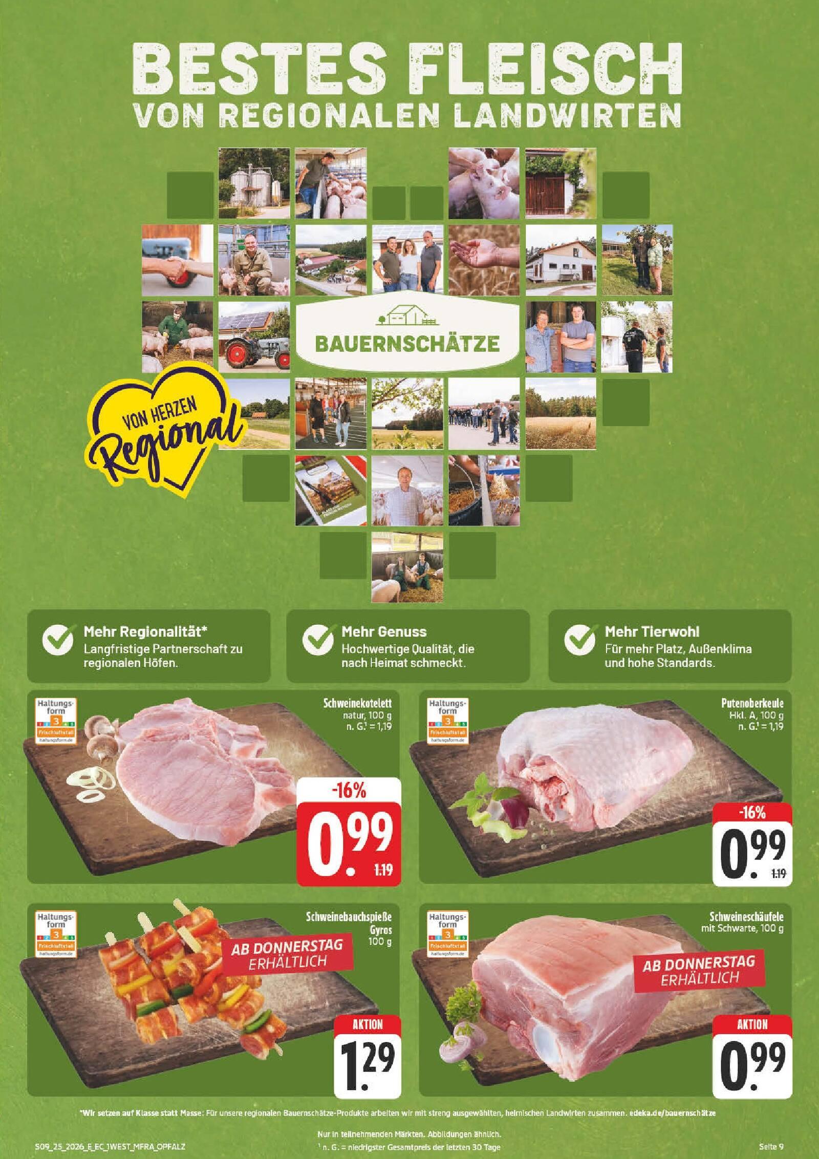 Edeka Prospekt ab Montag - Bayern Nord Seite 9