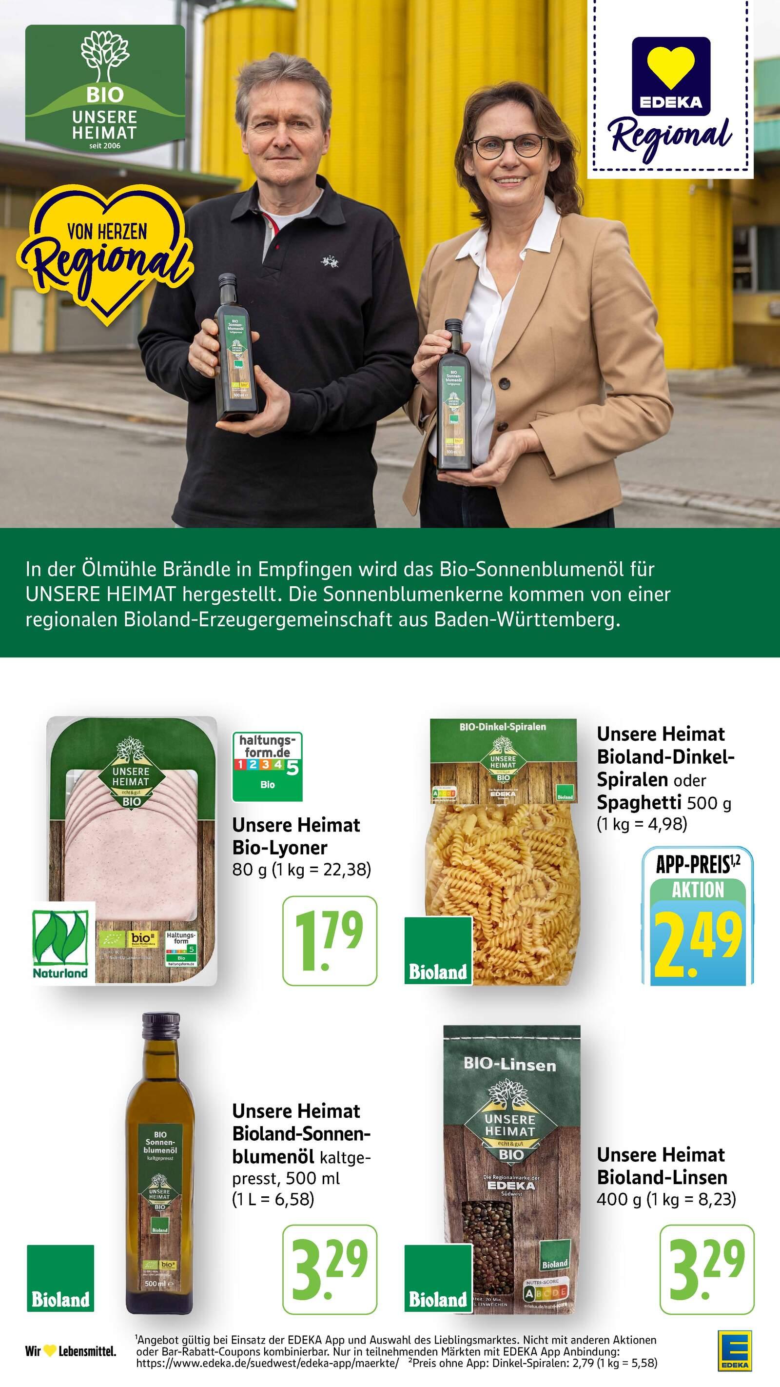 Edeka Prospekt ab Montag - Baden - Württemberg Seite 23