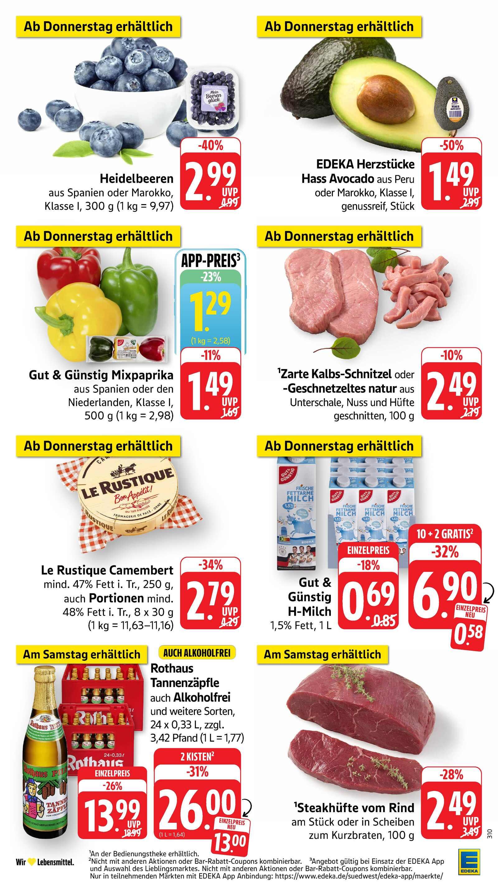 Edeka Prospekt ab Montag - Baden - Württemberg Seite 43