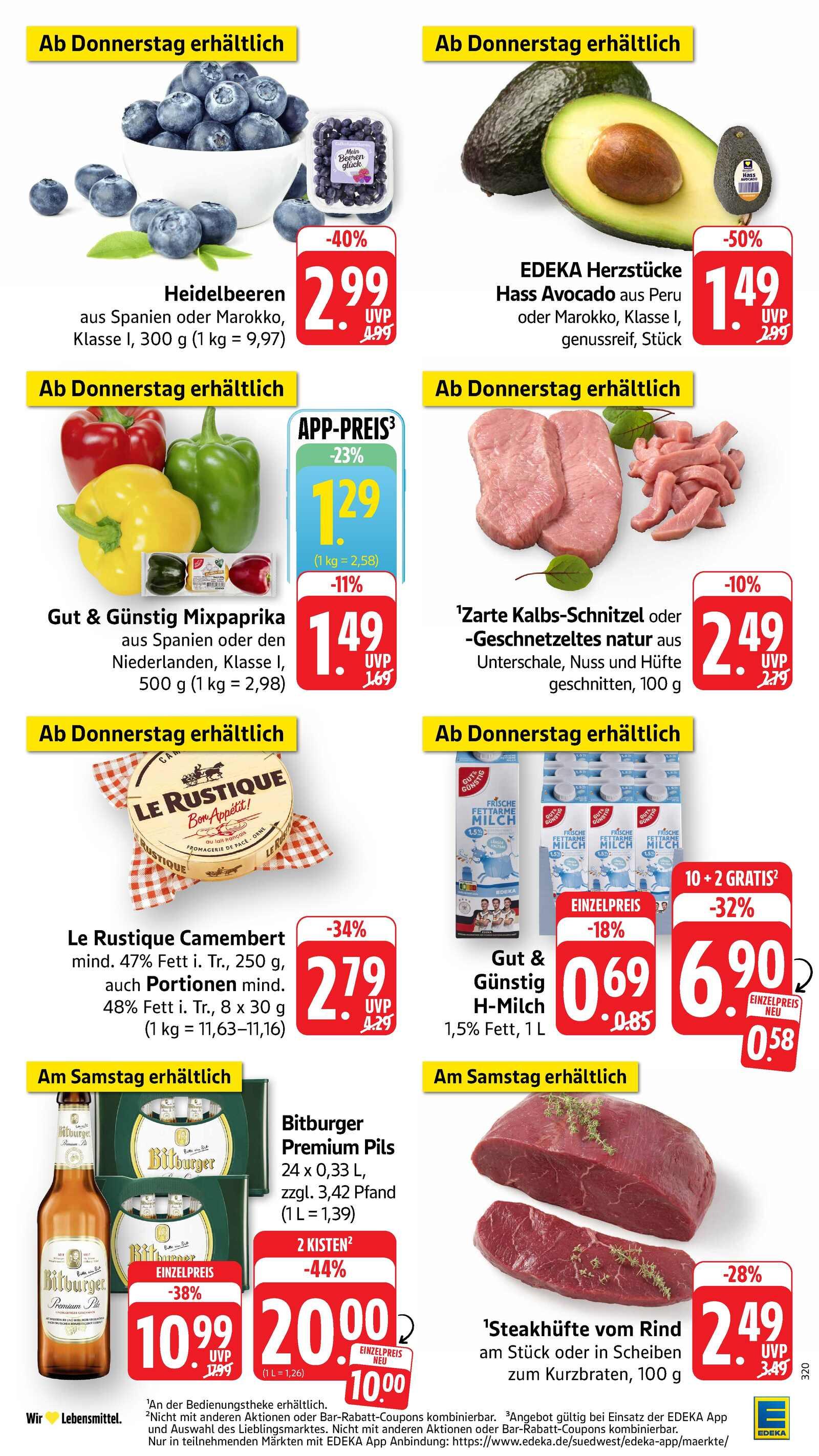 Edeka Prospekt ab Montag - Rheinland - Pfalz Seite 43