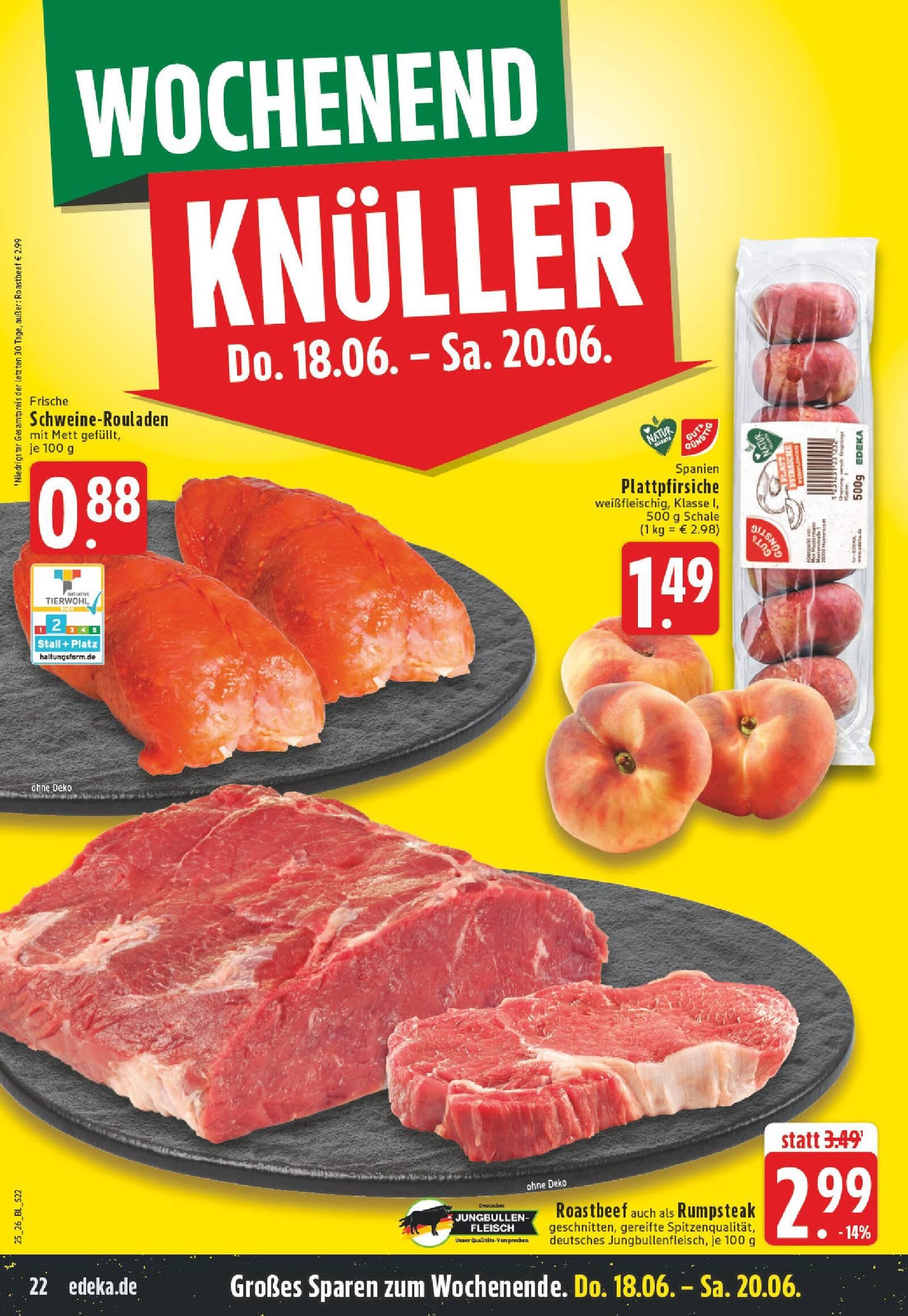 Edeka Prospekt ab Montag - Nordrhein - Westfalen Seite 22
