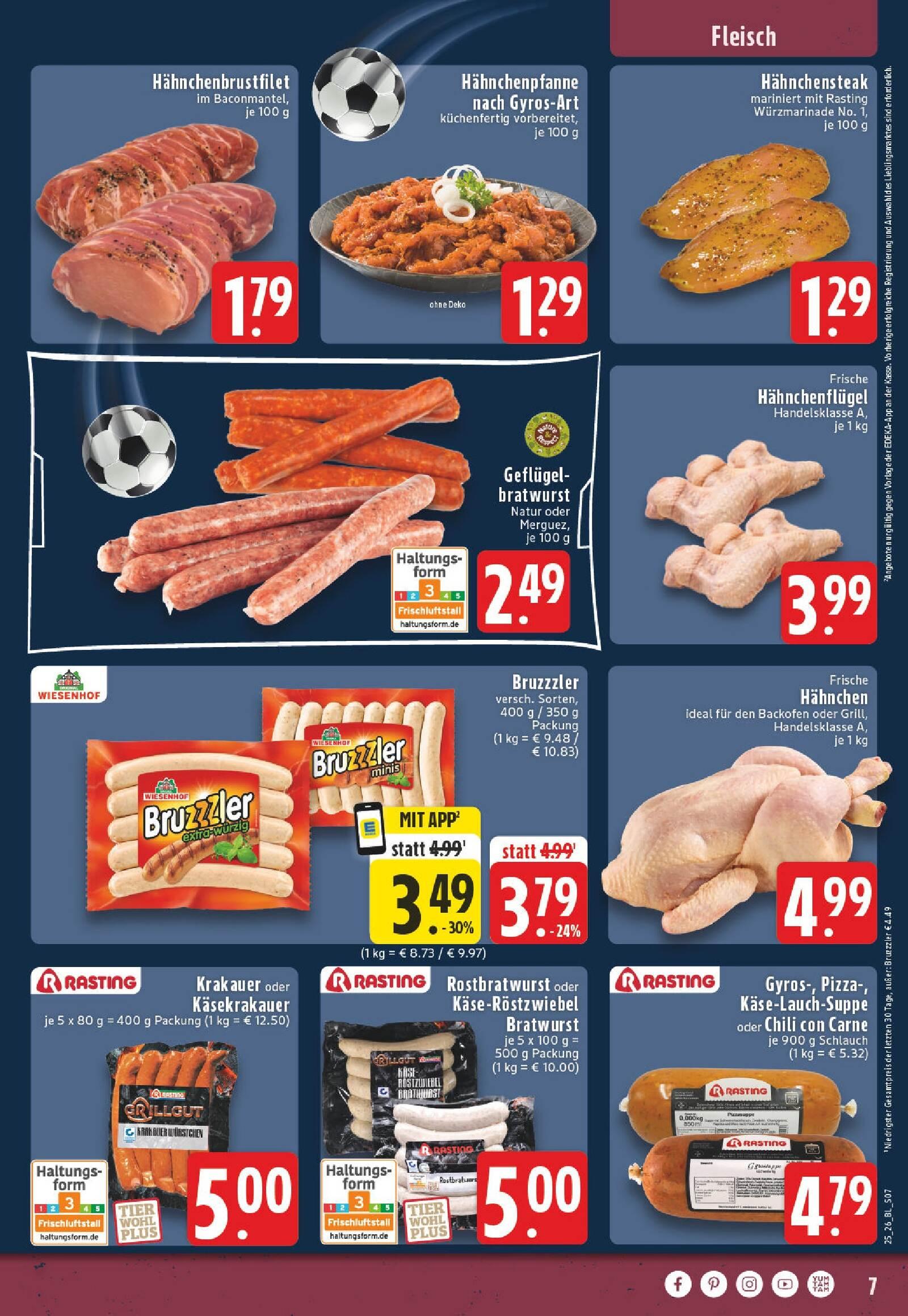 Edeka Prospekt ab Montag - Nordrhein - Westfalen Seite 7