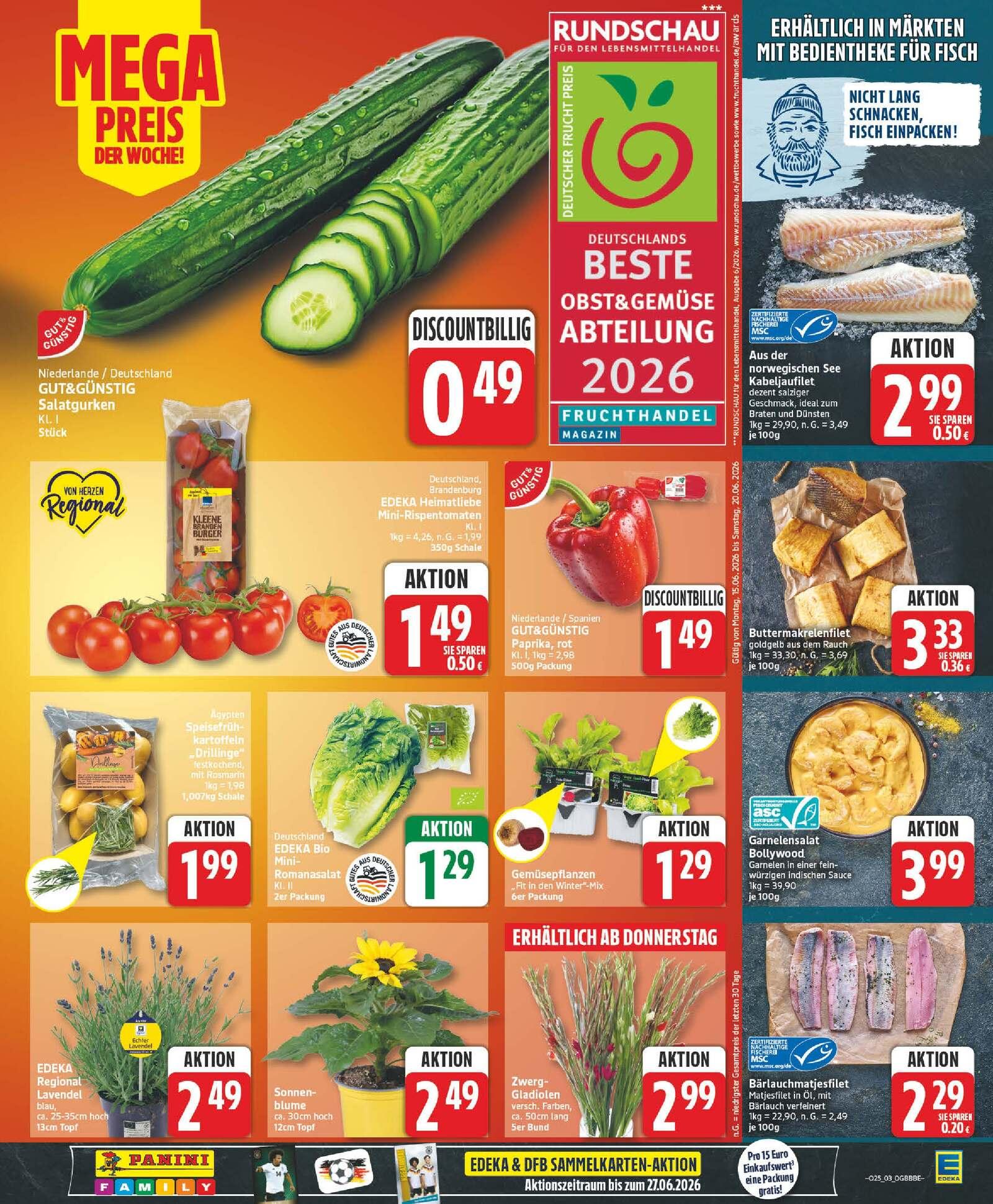 Edeka Prospekt ab Montag - Brandenburg Seite 3