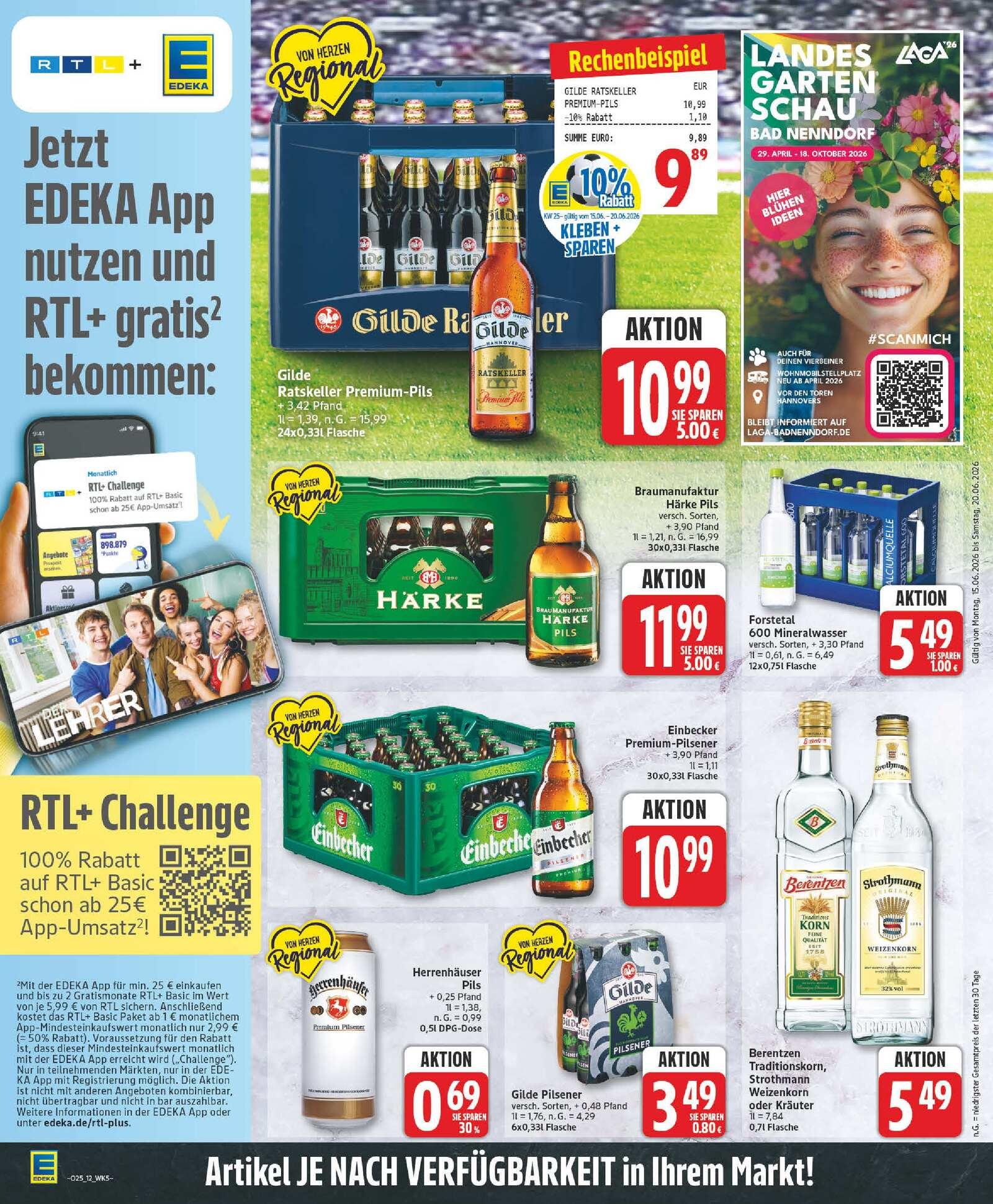 Edeka Prospekt ab Montag - Niedersachsen Seite 12
