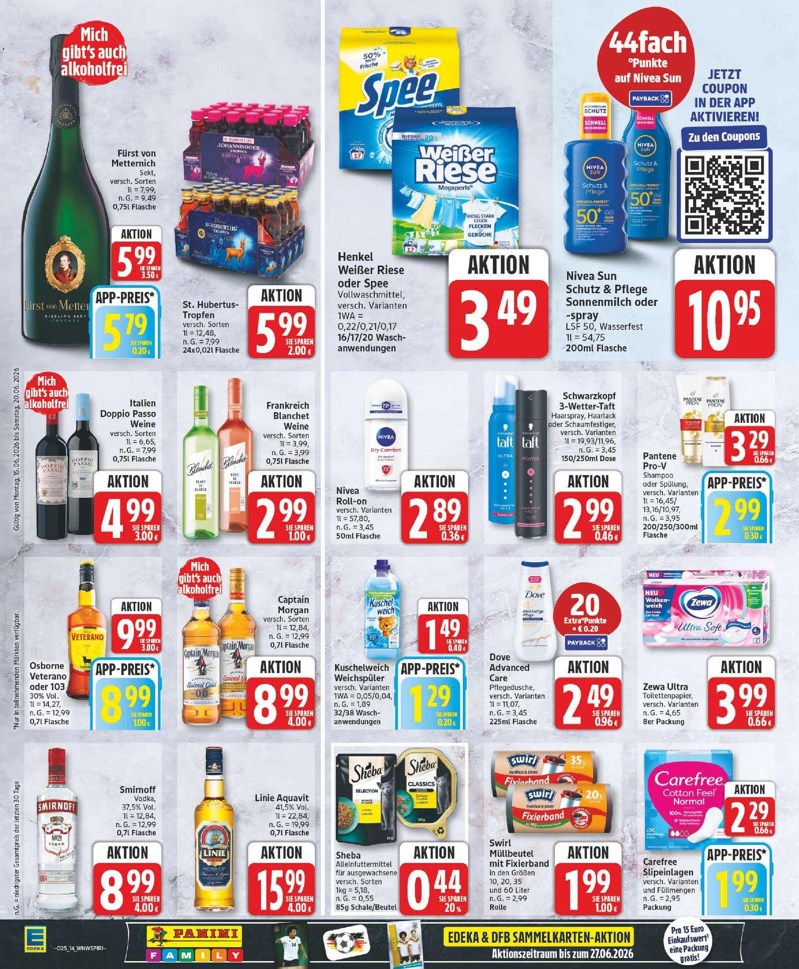 Edeka Prospekt ab Montag - Niedersachsen Seite 14