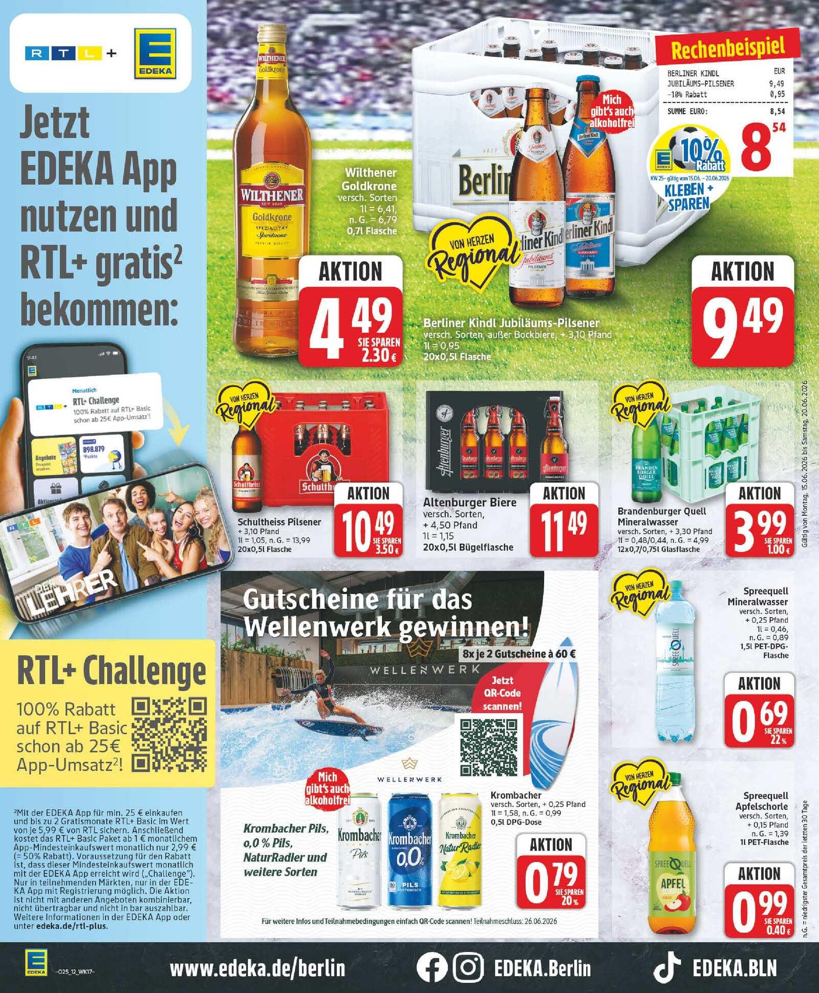 Edeka Prospekt ab Montag - Berlin Seite 12