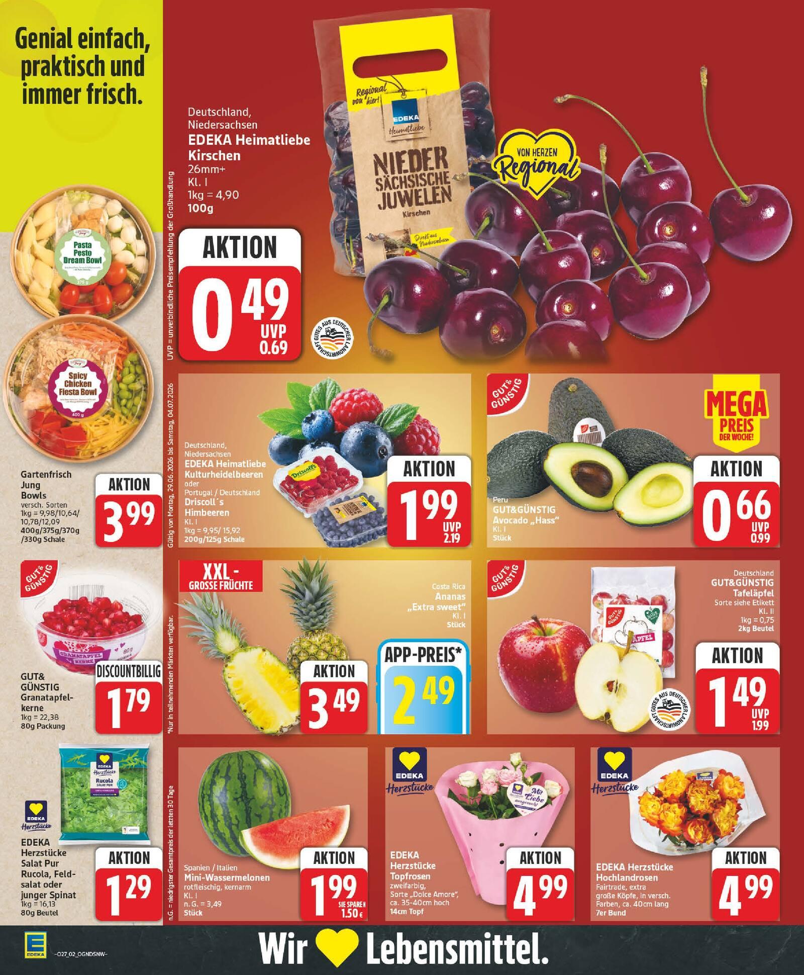 Edeka Prospekt ab Montag - Niedersachsen Seite 2