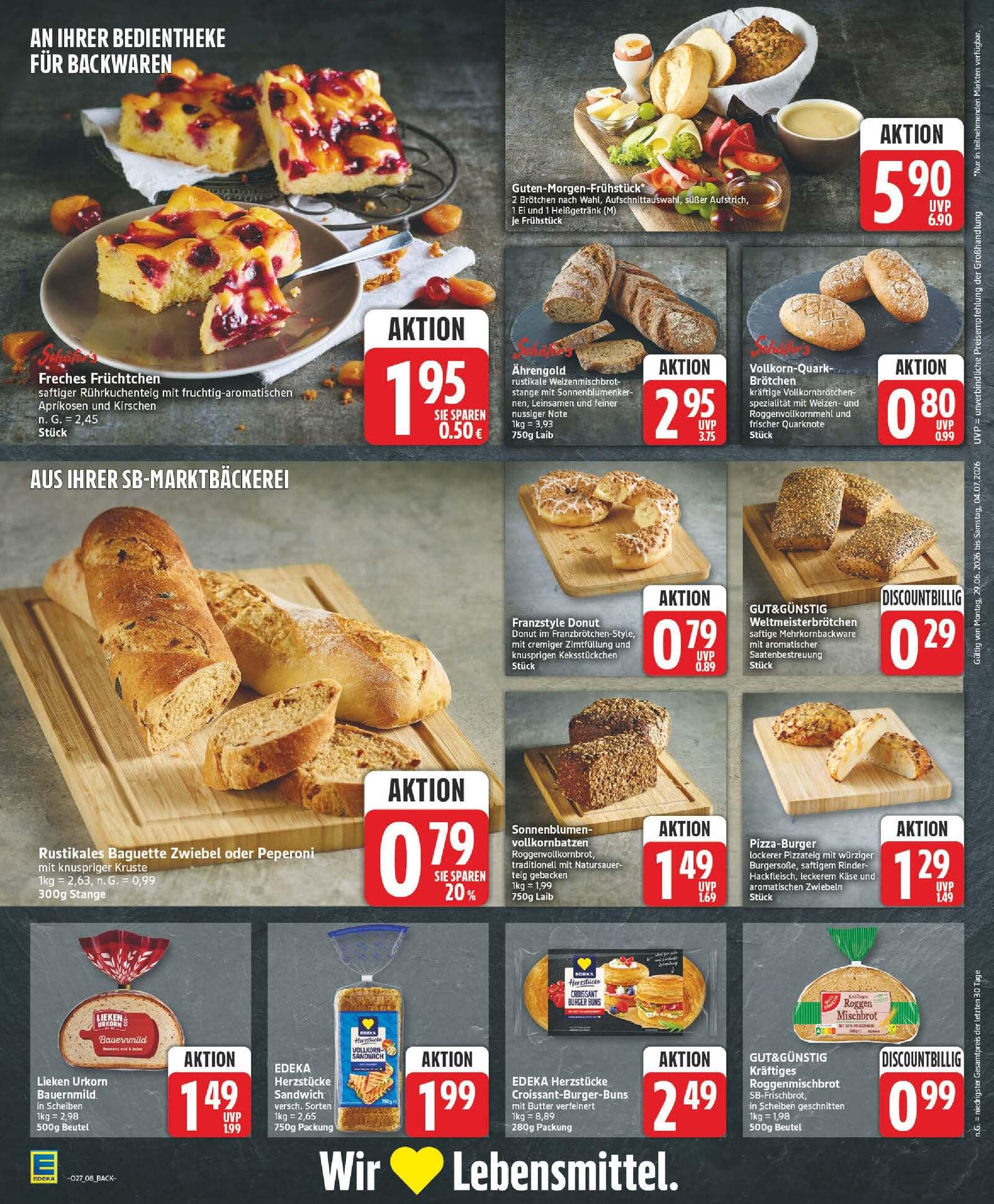Edeka Prospekt ab Montag - Brandenburg Seite 8