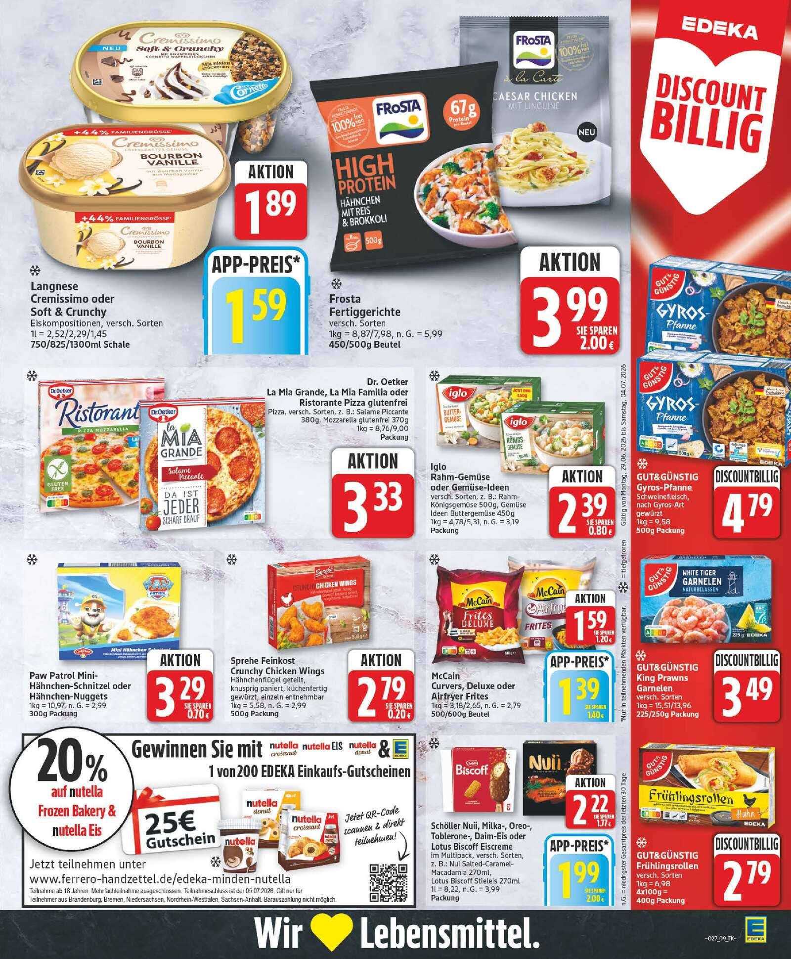 Edeka Prospekt ab Montag - Brandenburg Seite 9