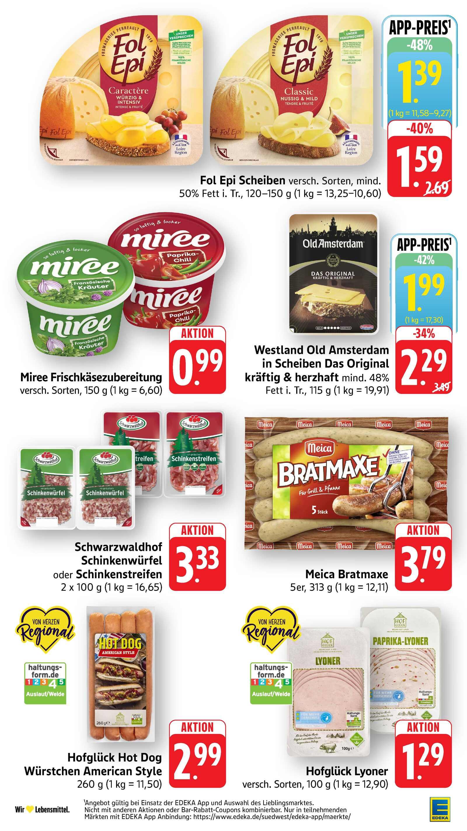 Edeka Prospekt ab Montag - Hessen Seite 22