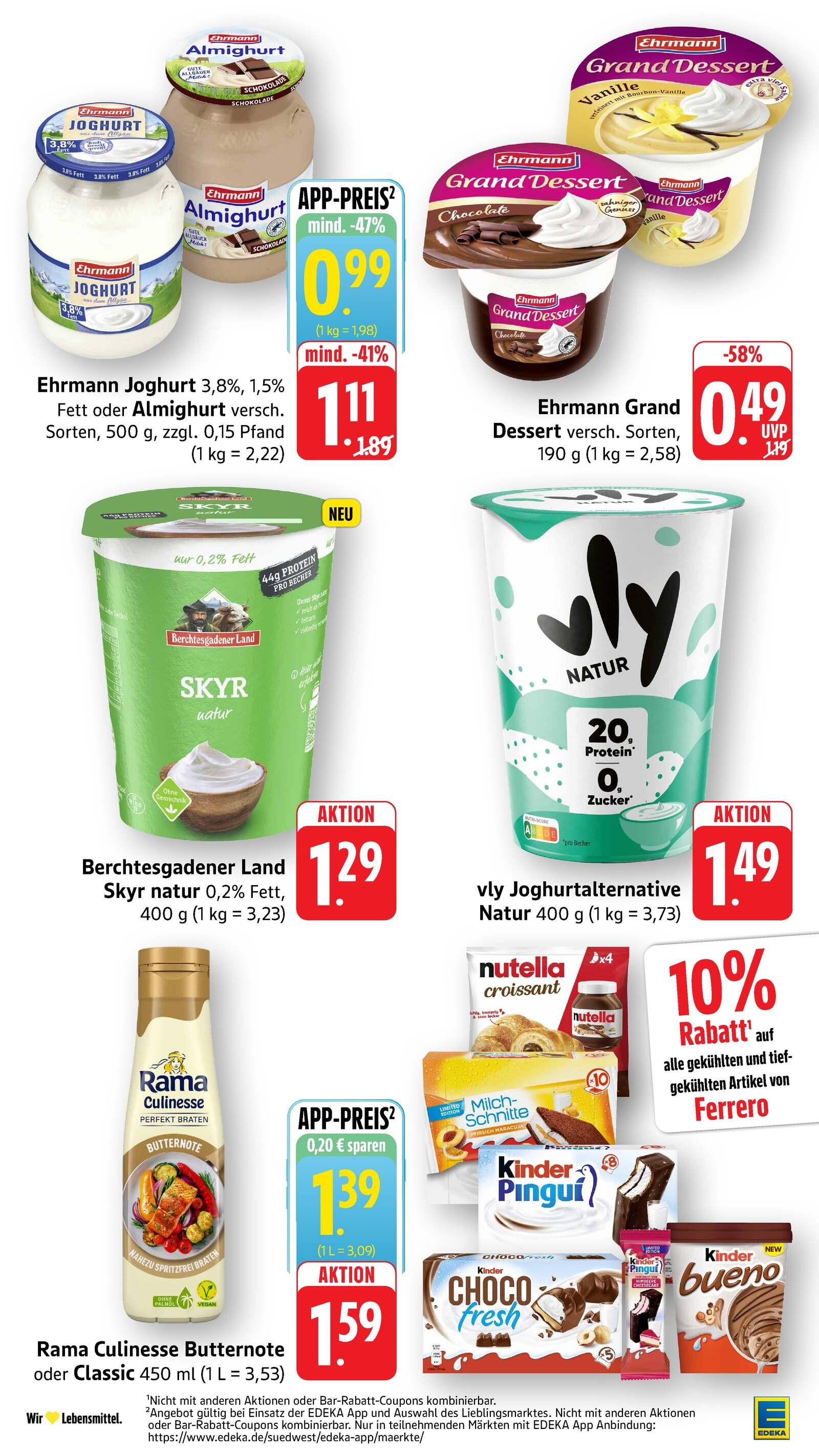 Edeka Prospekt ab Montag - Hessen Seite 25