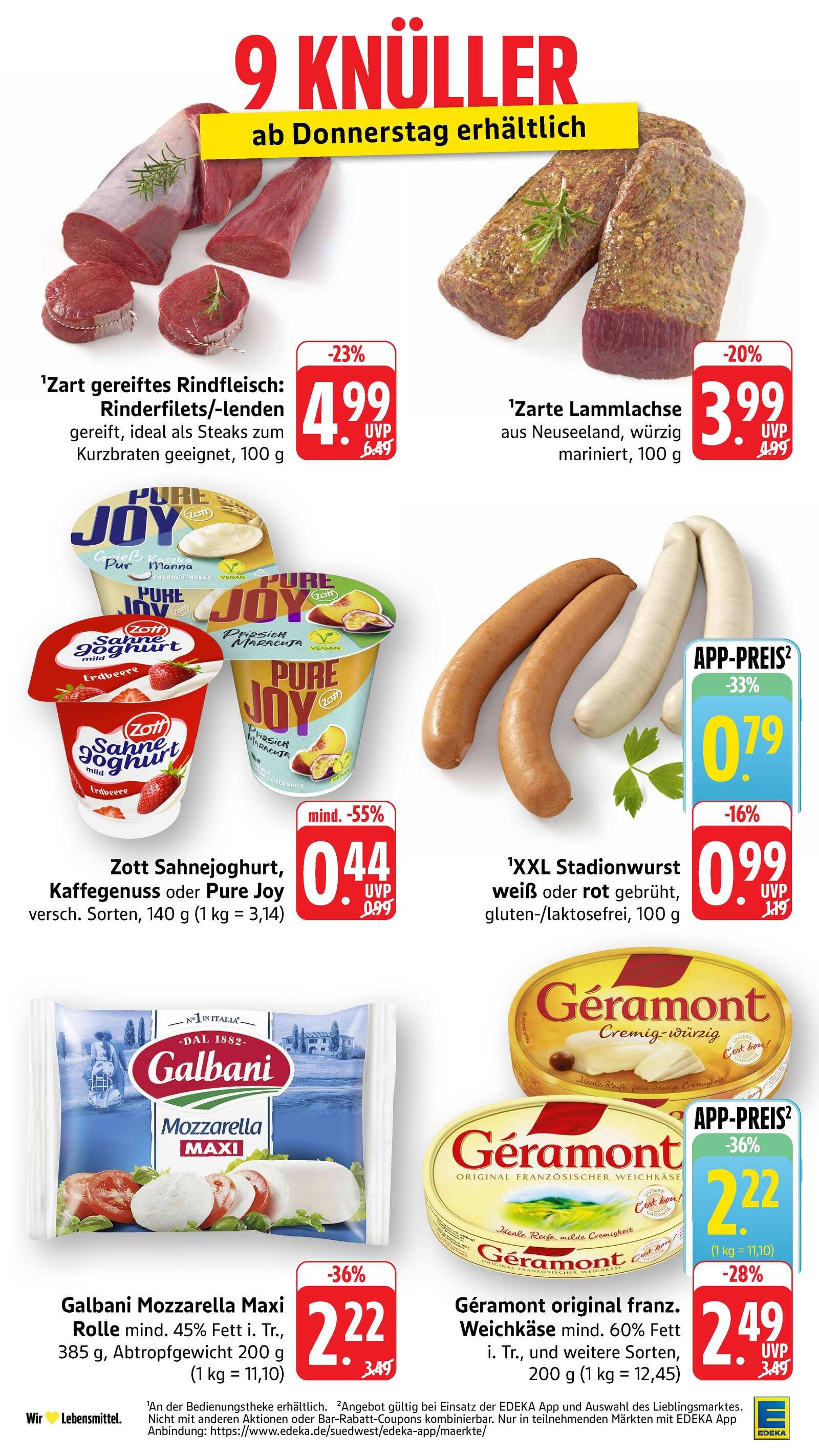 Edeka Prospekt ab Montag - Hessen Seite 44