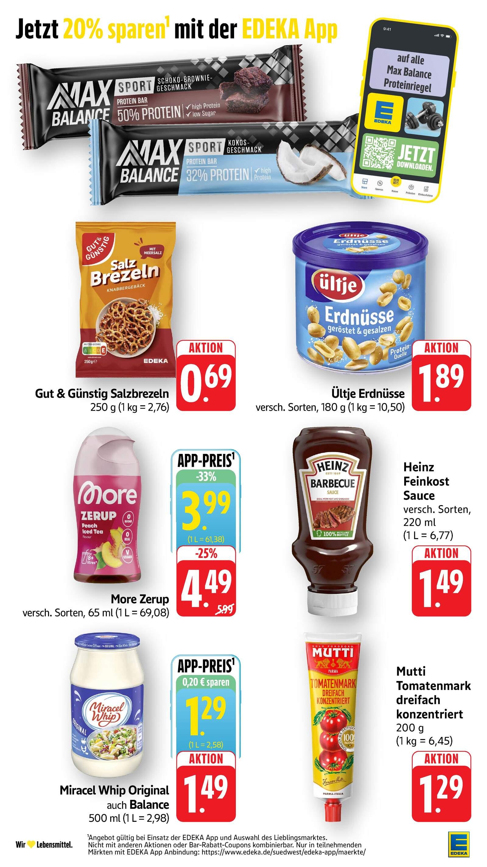 Edeka Prospekt ab Montag - Rheinland - Pfalz Seite 30