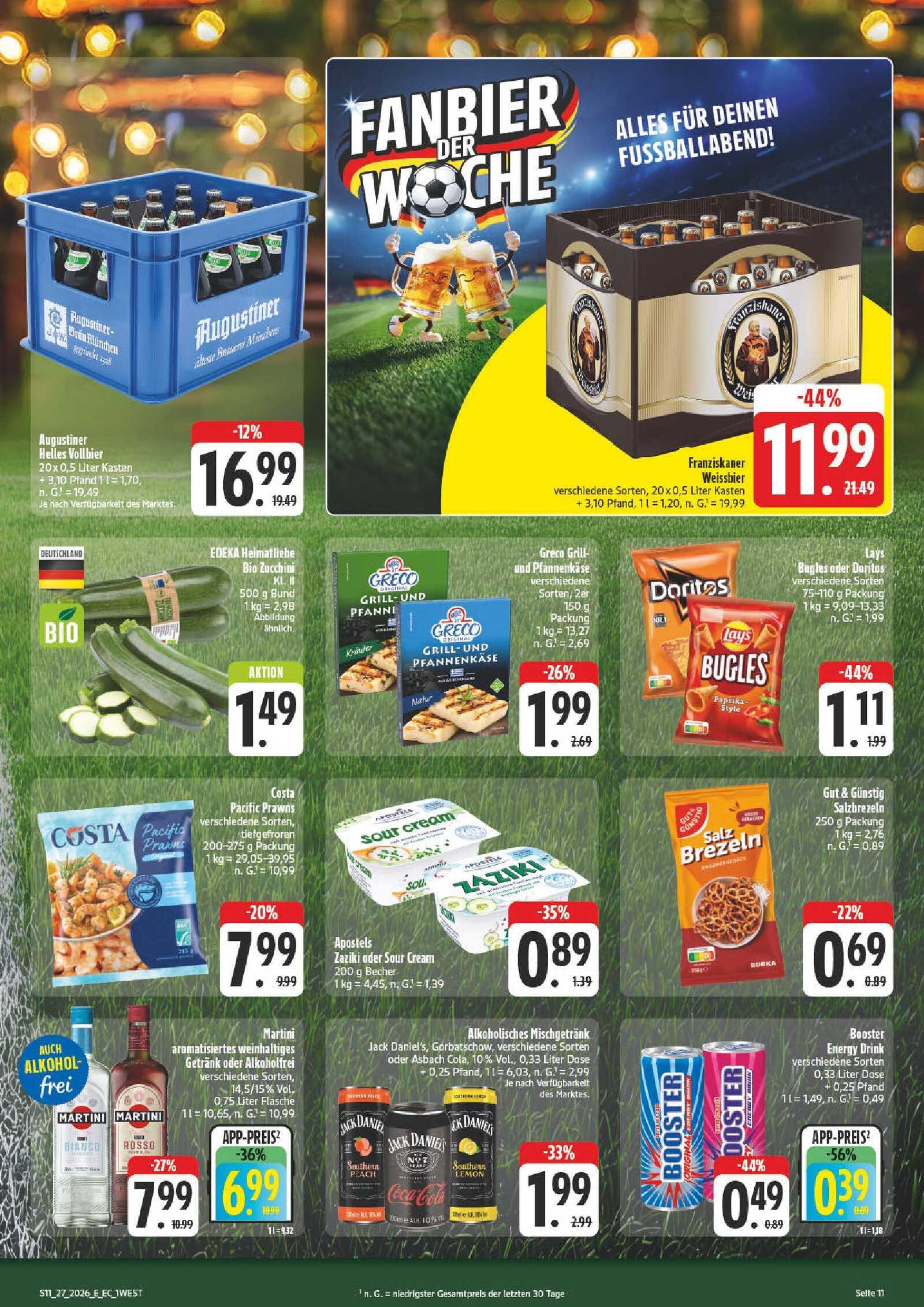 Edeka Prospekt ab Montag - Bayern Nord Seite 11
