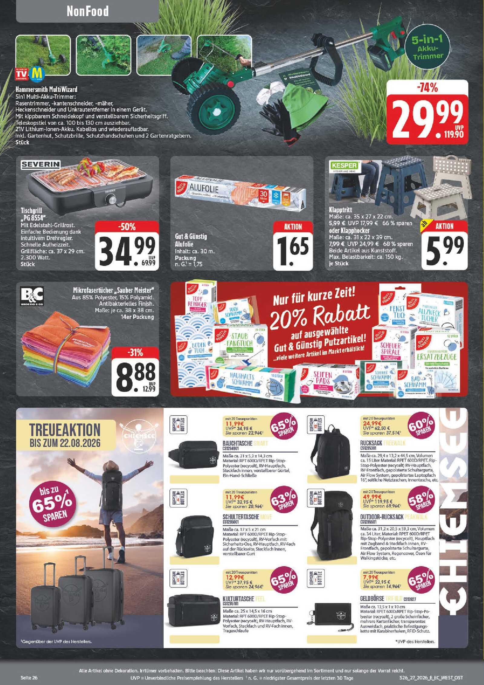 Edeka Prospekt ab Montag - Bayern Nord Seite 26