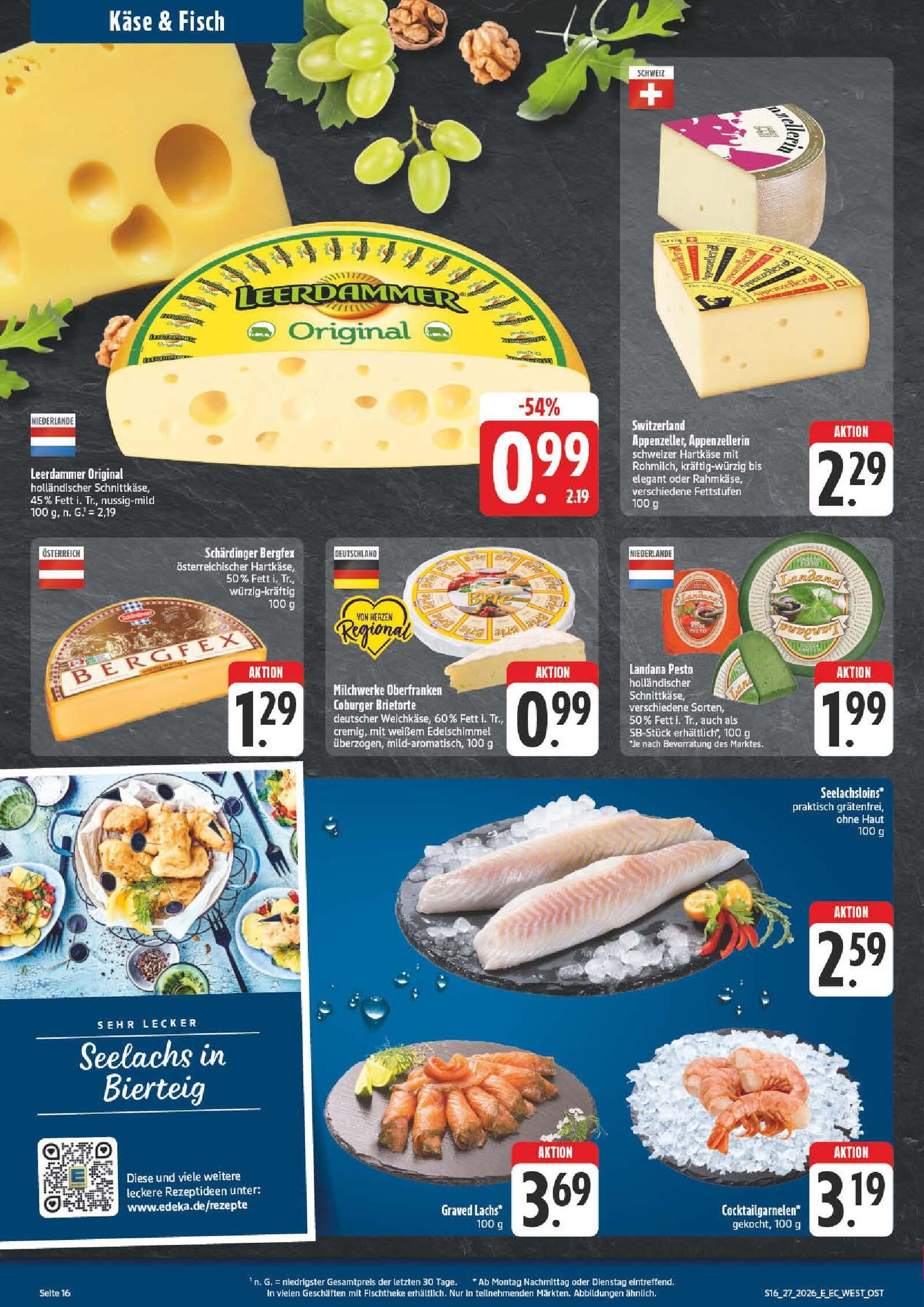 Edeka Prospekt ab Montag - Sachsen Seite 18
