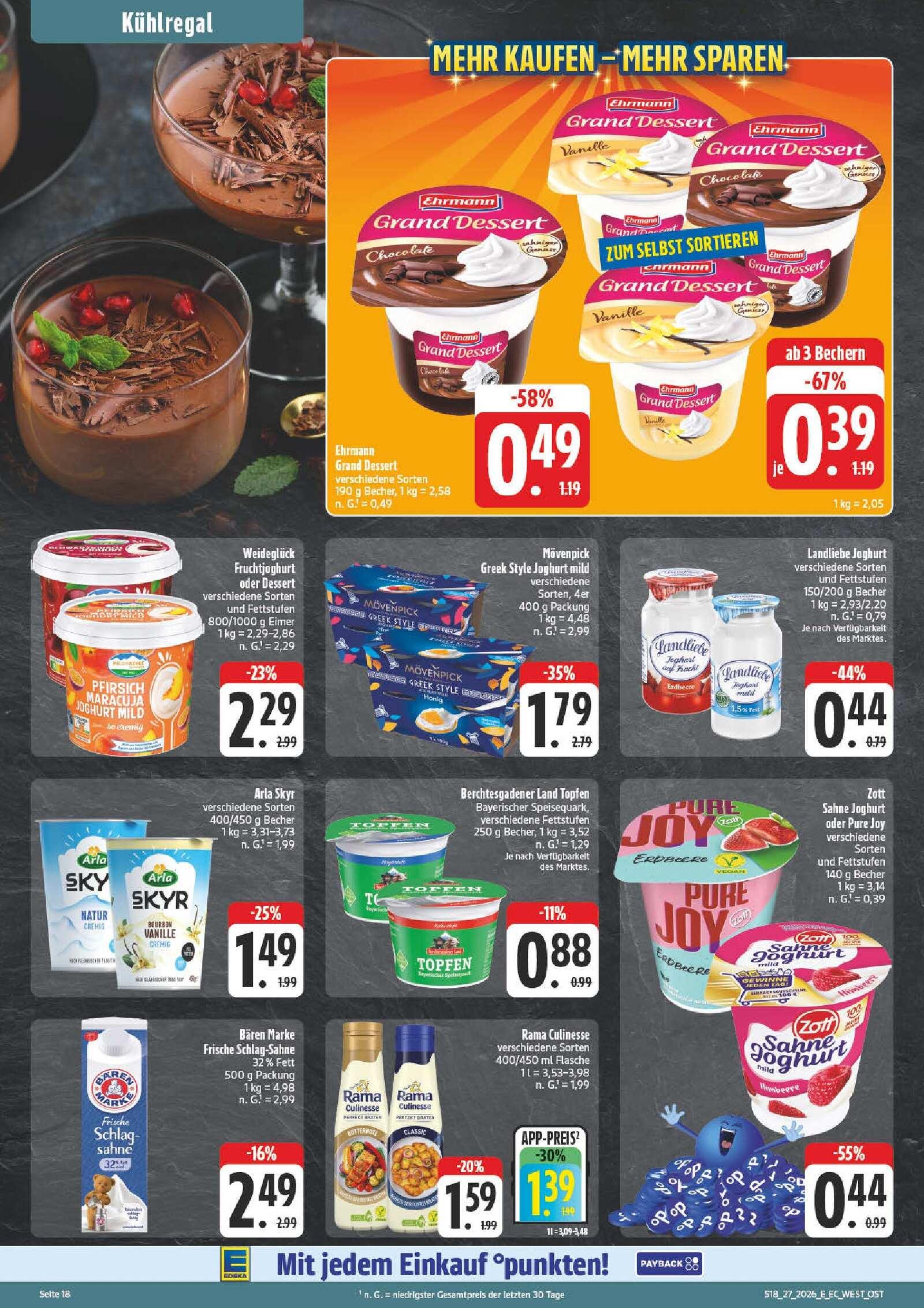 Edeka Prospekt ab Montag - Sachsen Seite 20