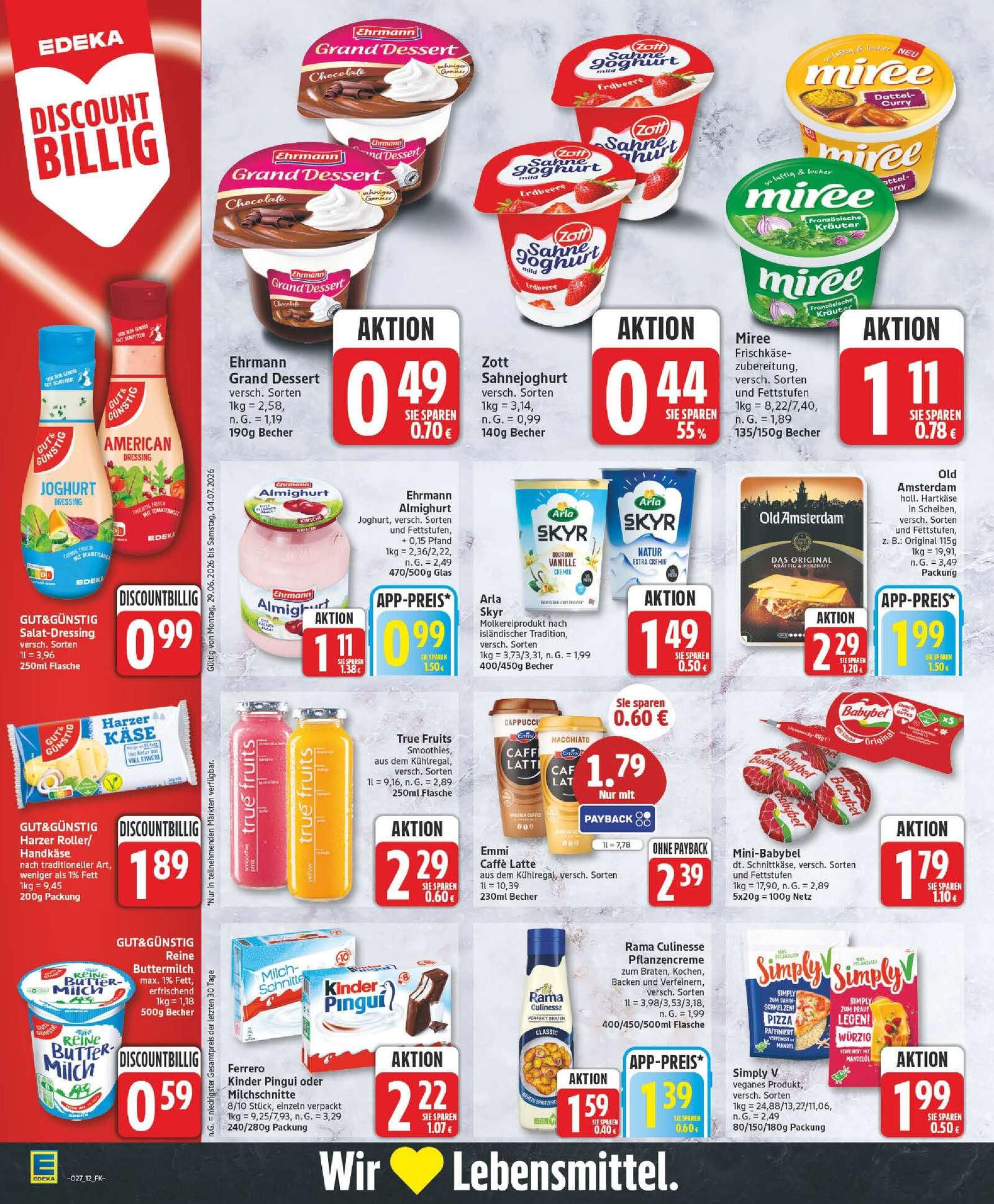 Edeka Prospekt ab Montag - Sachsen-Anhalt Seite 12