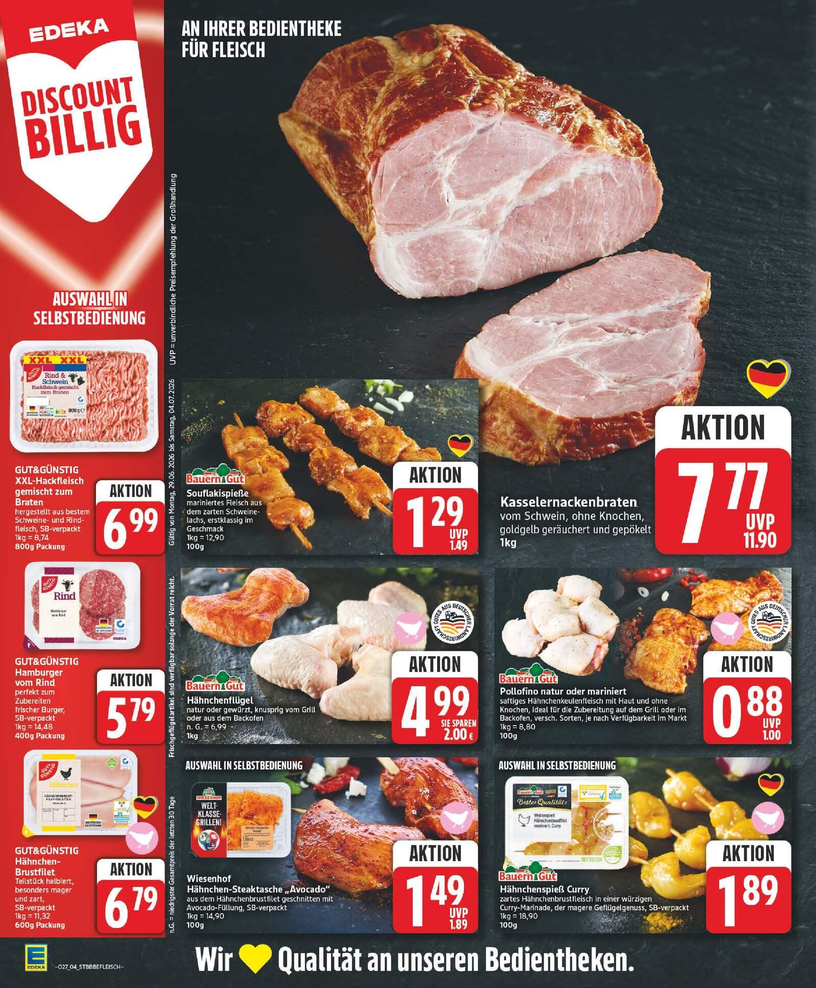 Edeka Prospekt ab Montag - Sachsen-Anhalt Seite 4