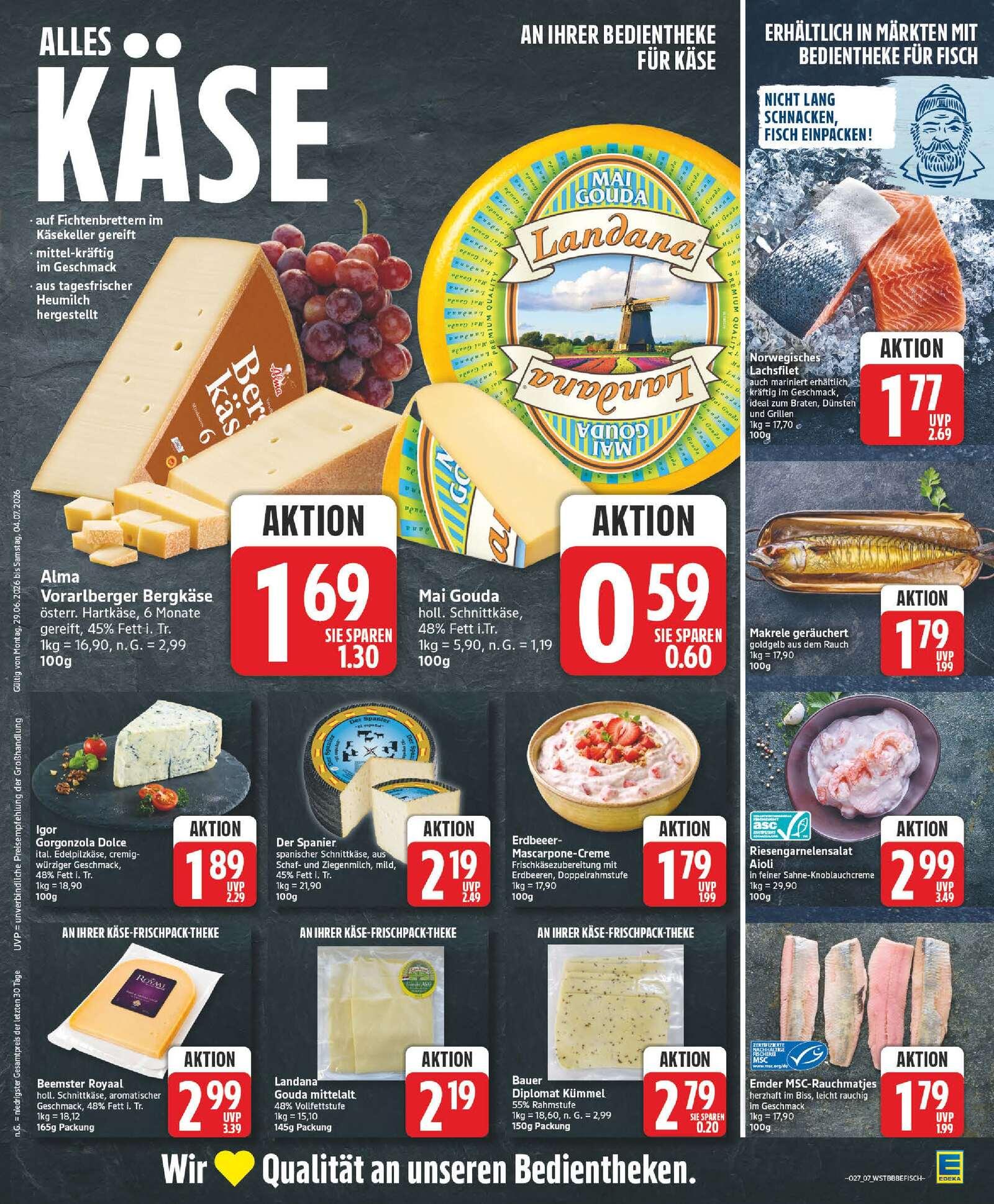 Edeka Prospekt ab Montag - Sachsen-Anhalt Seite 7