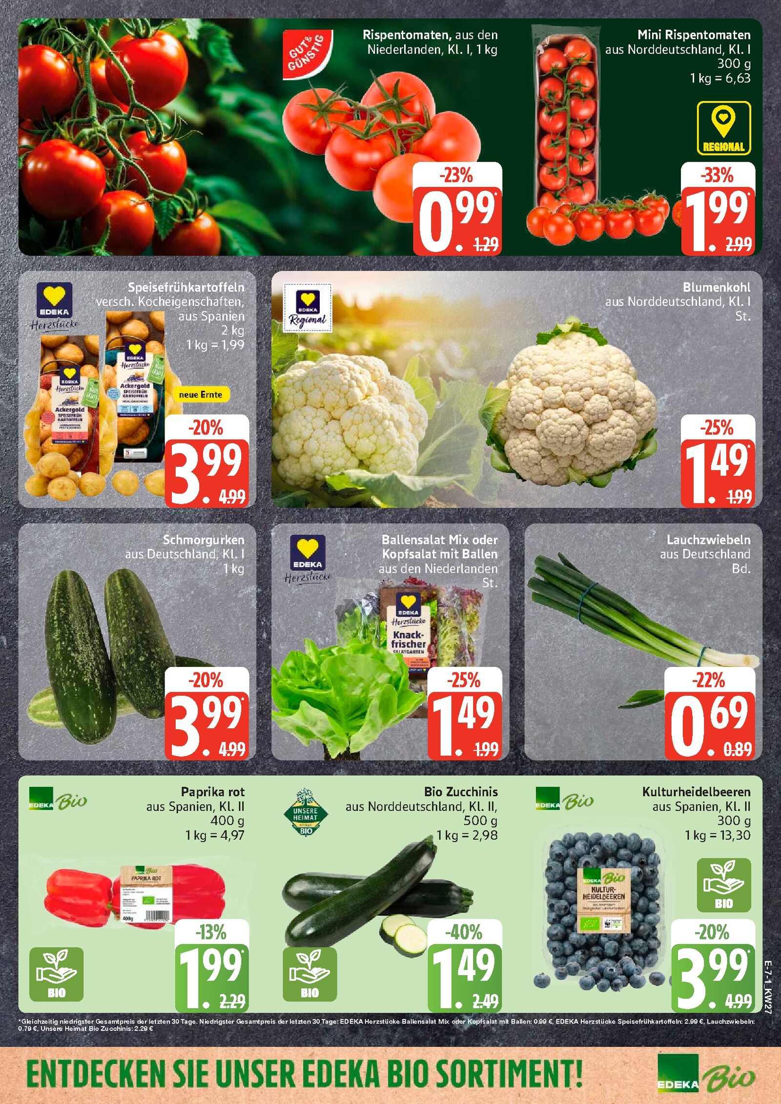 Edeka Prospekt ab Montag - Schleswig - Holstein Seite 7