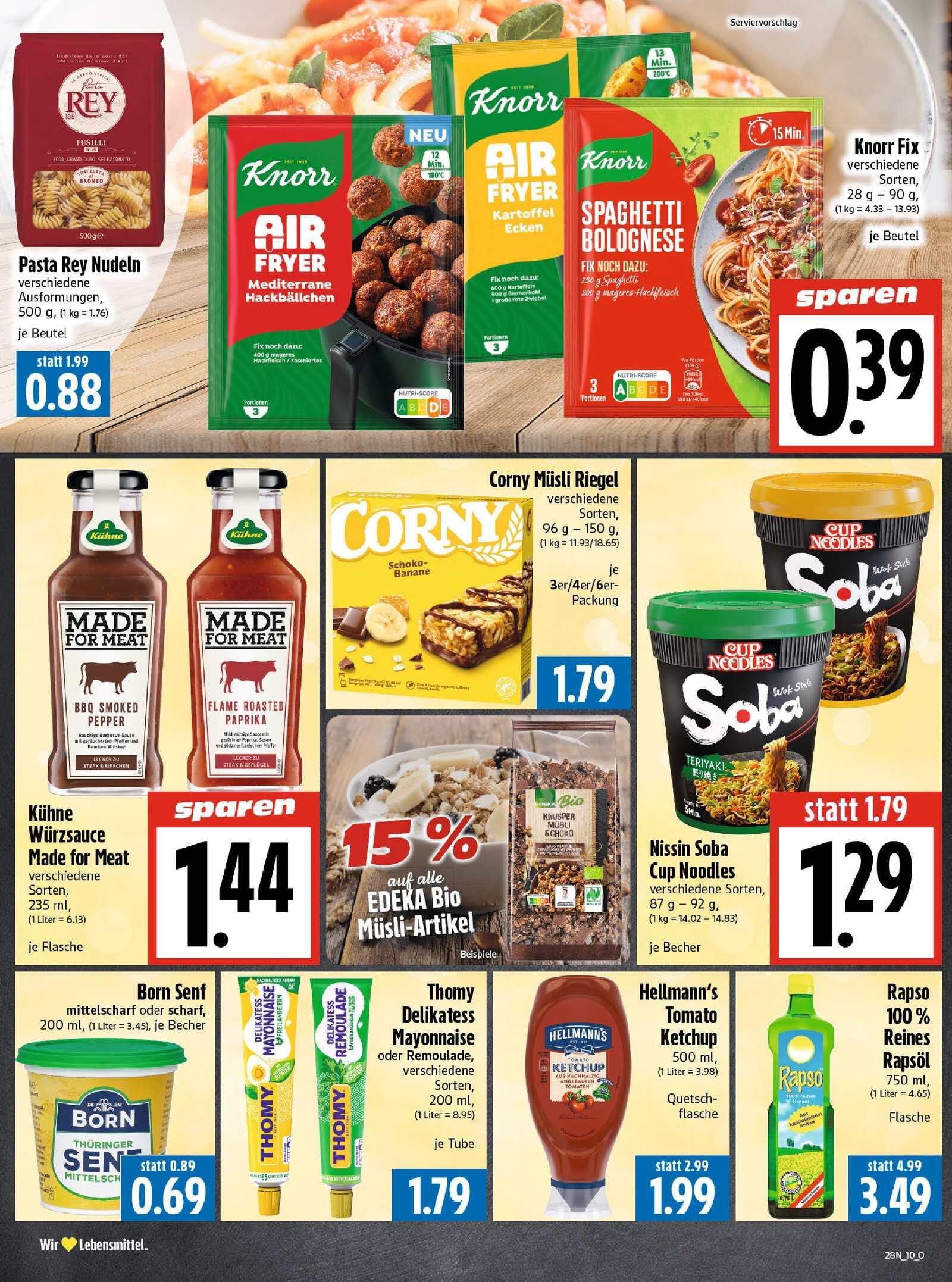 Edeka Prospekt ab Montag - Thüringen Seite 12