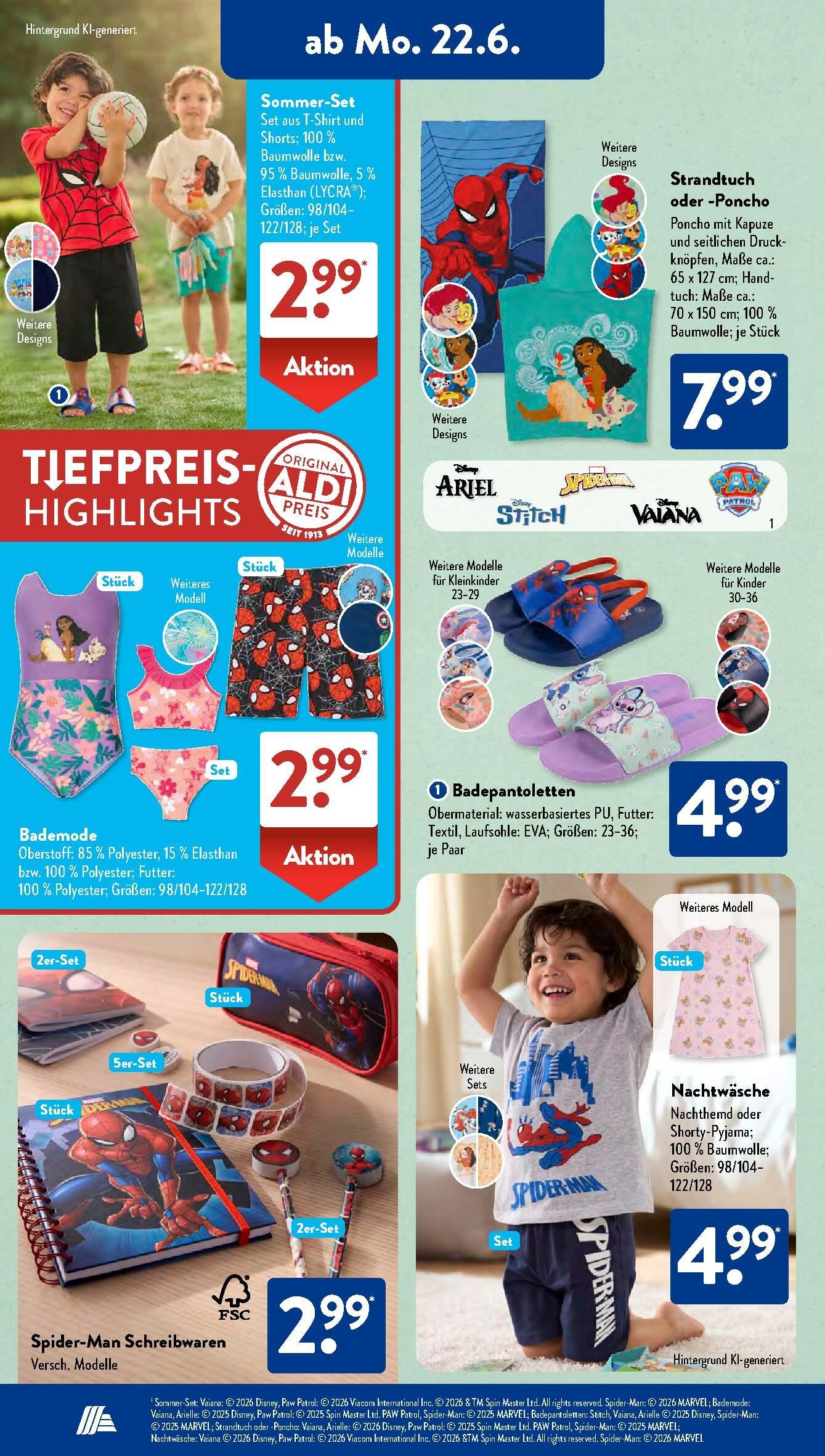 Aldi Aldi Süd Prospekt ab Montag Seite 3