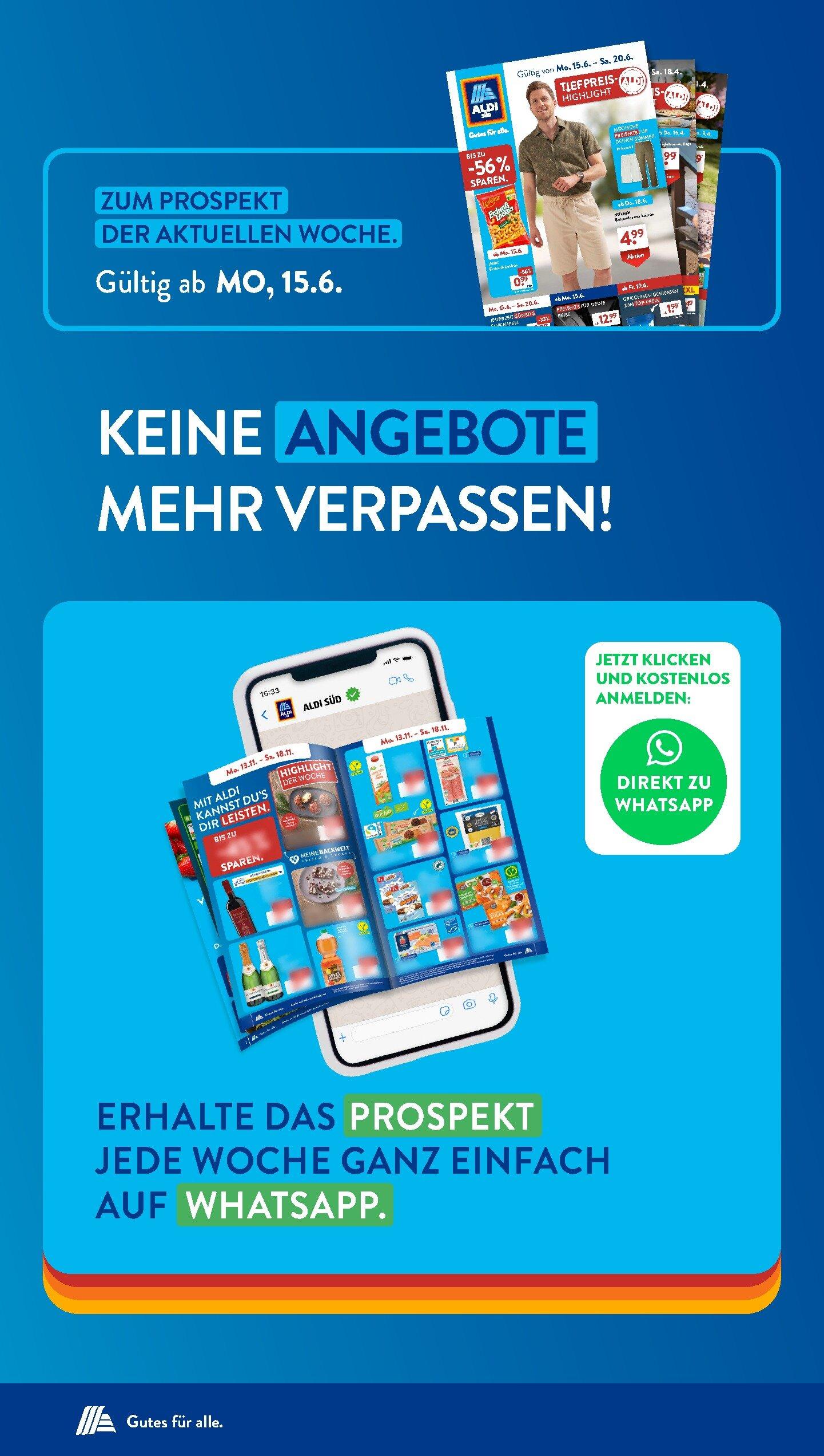 Aldi Aldi Süd Prospekt ab Montag Seite 24