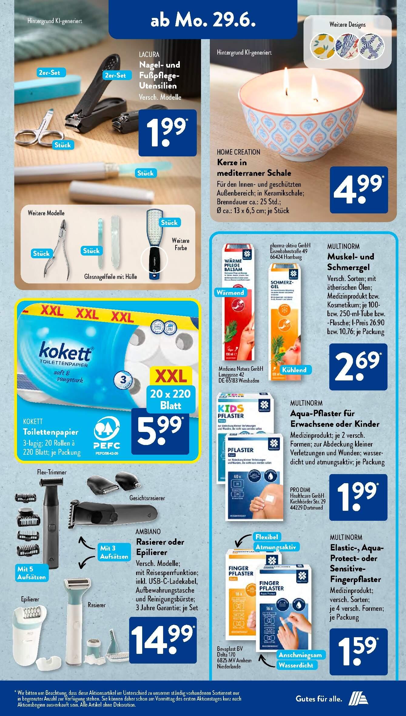Aldi Aldi Süd Prospekt ab Montag Seite 5