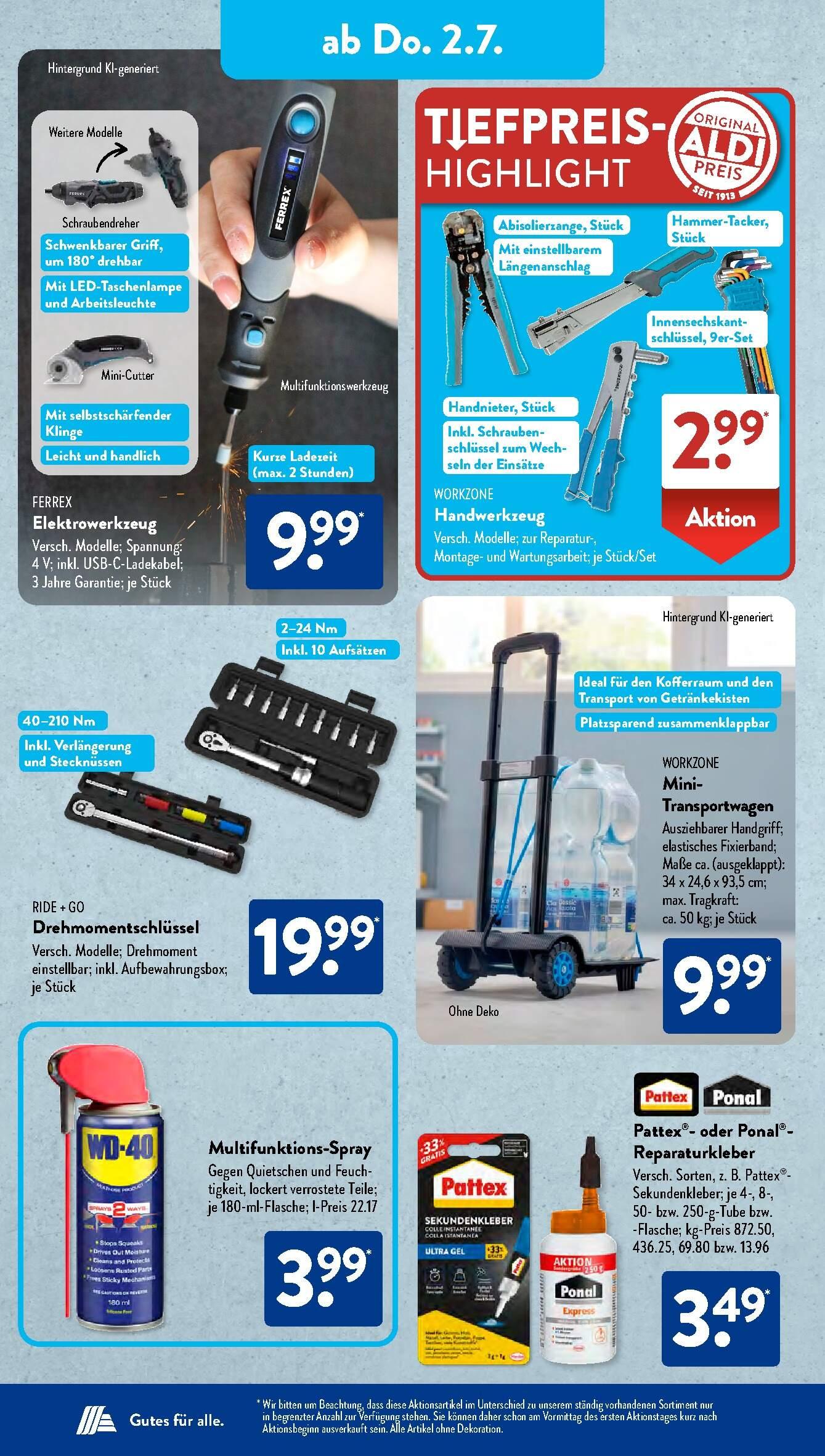 Aldi Aldi Süd Prospekt ab Montag Seite 8