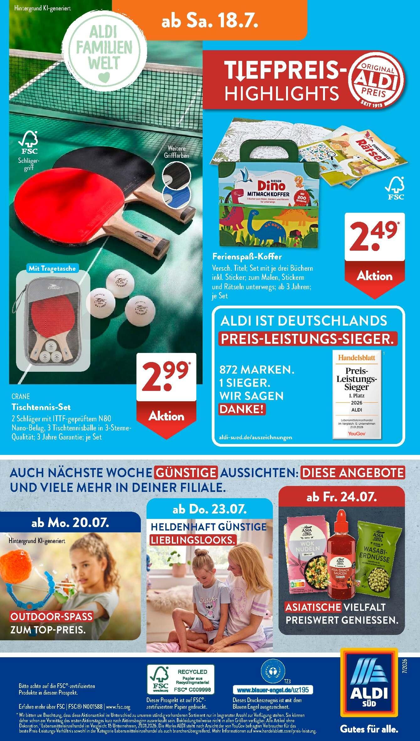 Aldi Aldi Süd Prospekt ab Montag Seite 17
