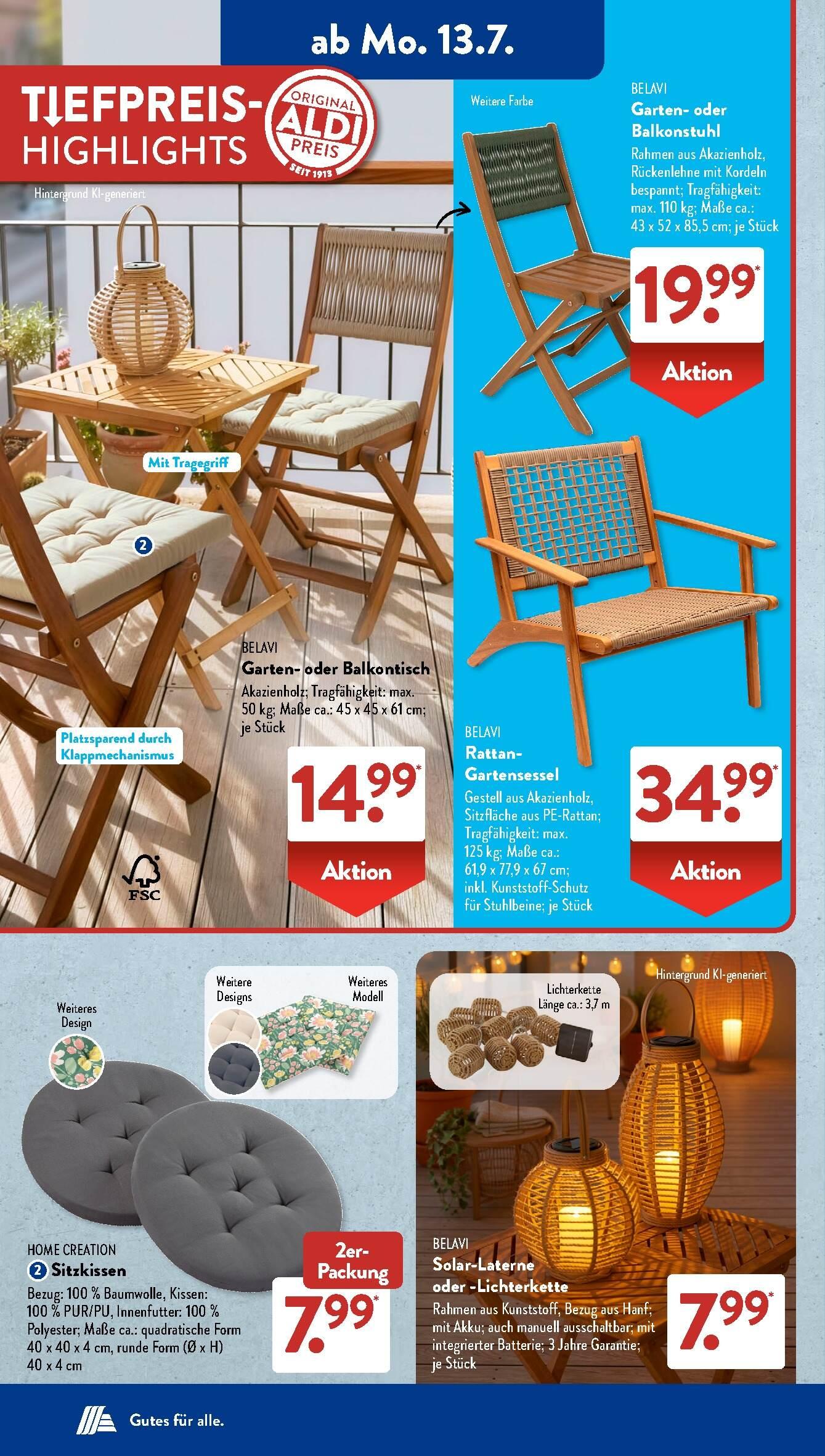 Aldi Aldi Süd Prospekt ab Montag Seite 7
