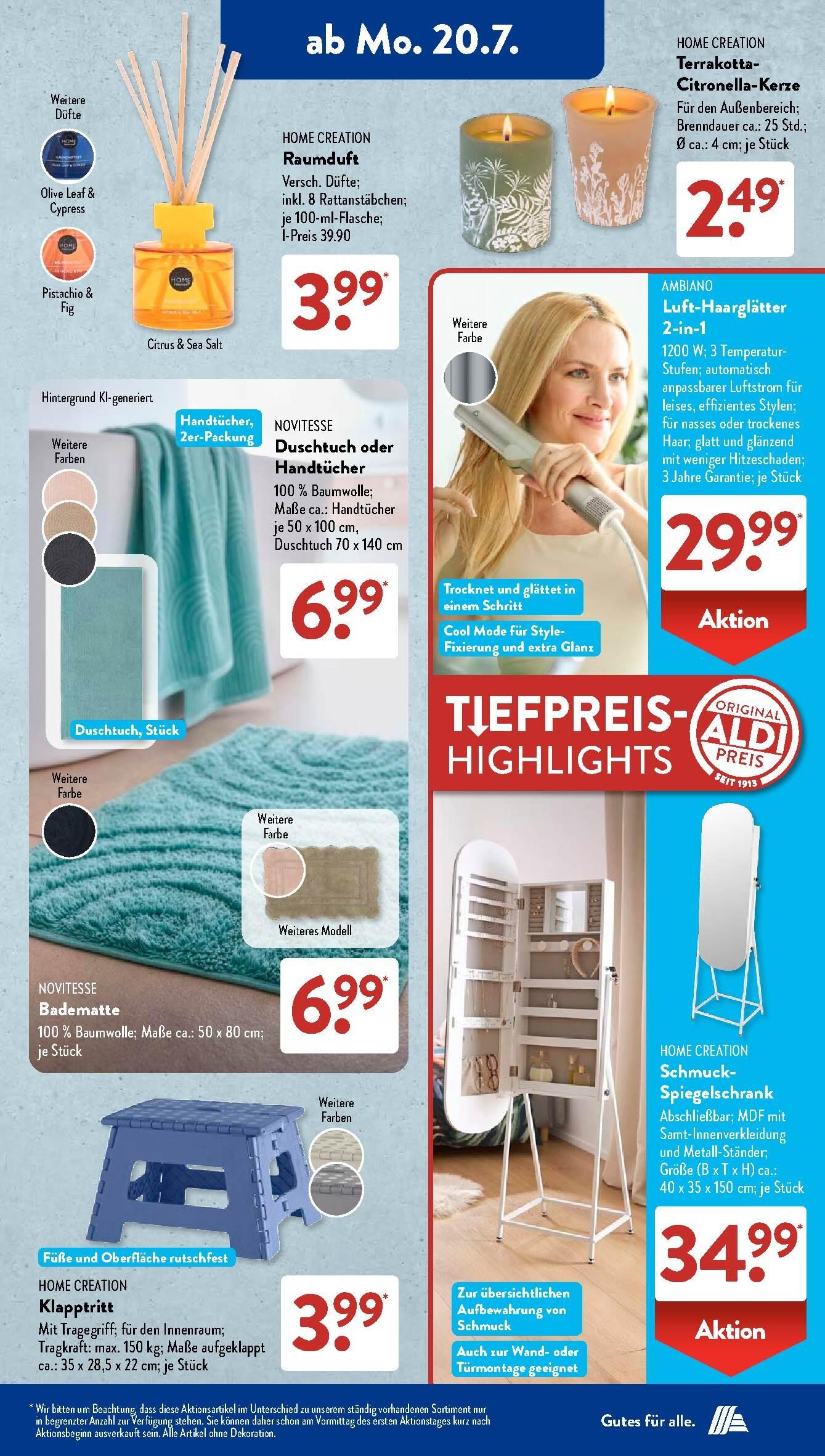 Aldi Aldi Süd Prospekt ab Montag Seite 4