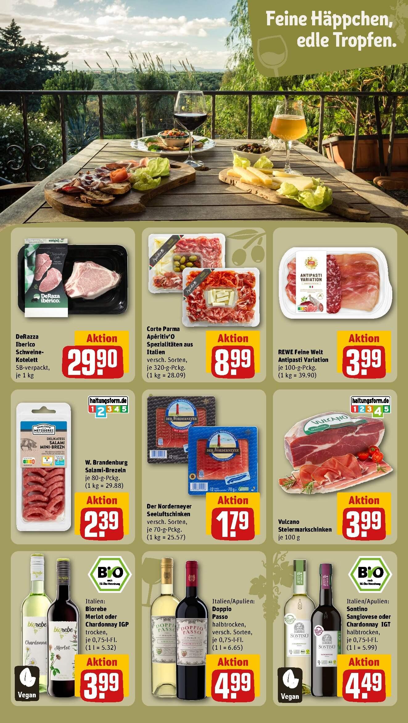 Rewe Aktueller Prospekt ab Montag Seite 21