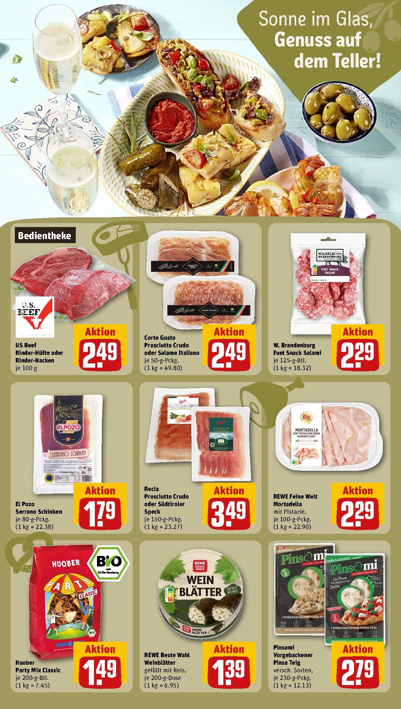 Rewe Aktueller Prospekt ab Montag Seite 23