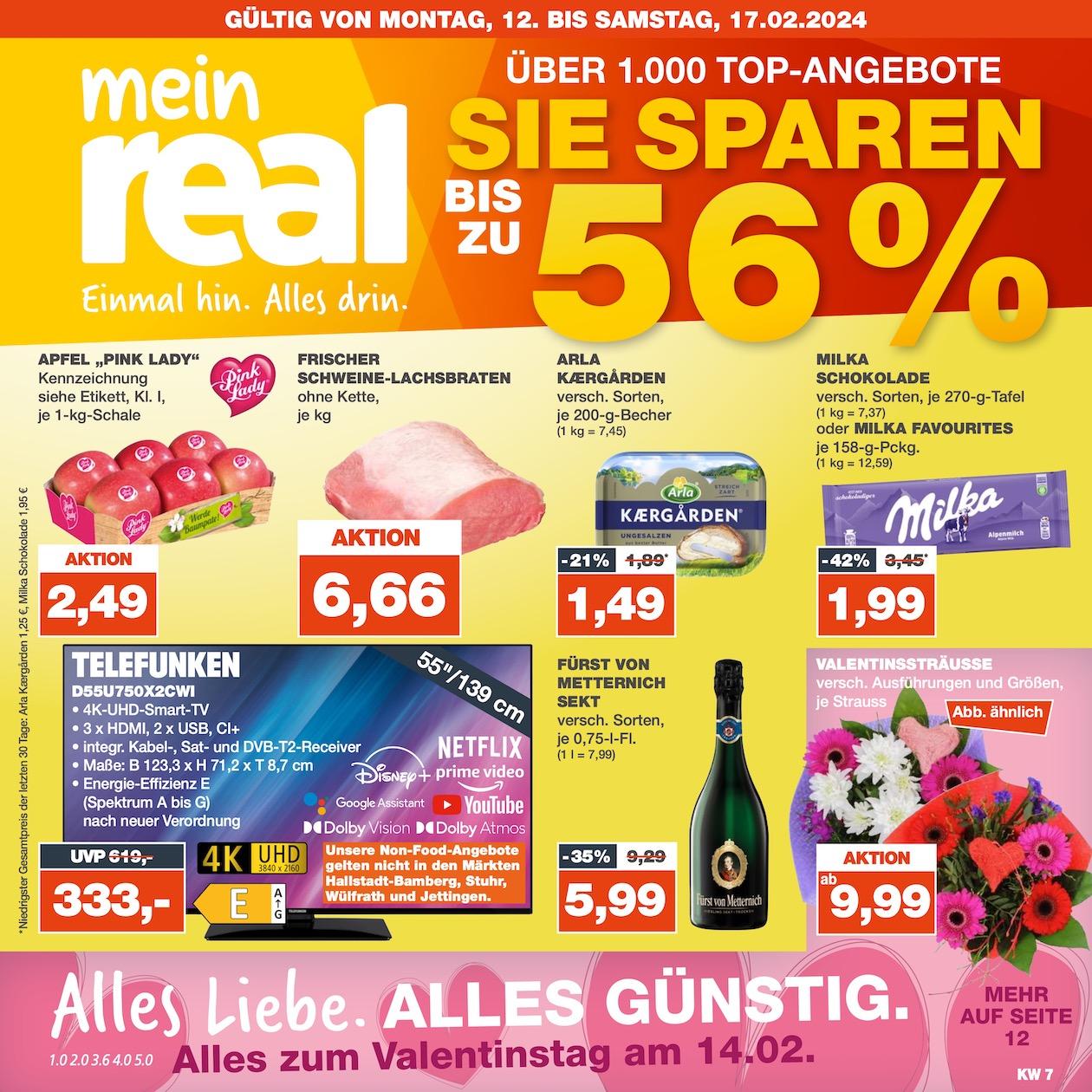 Real Aktueller Prospekt ab Montag Seite 1