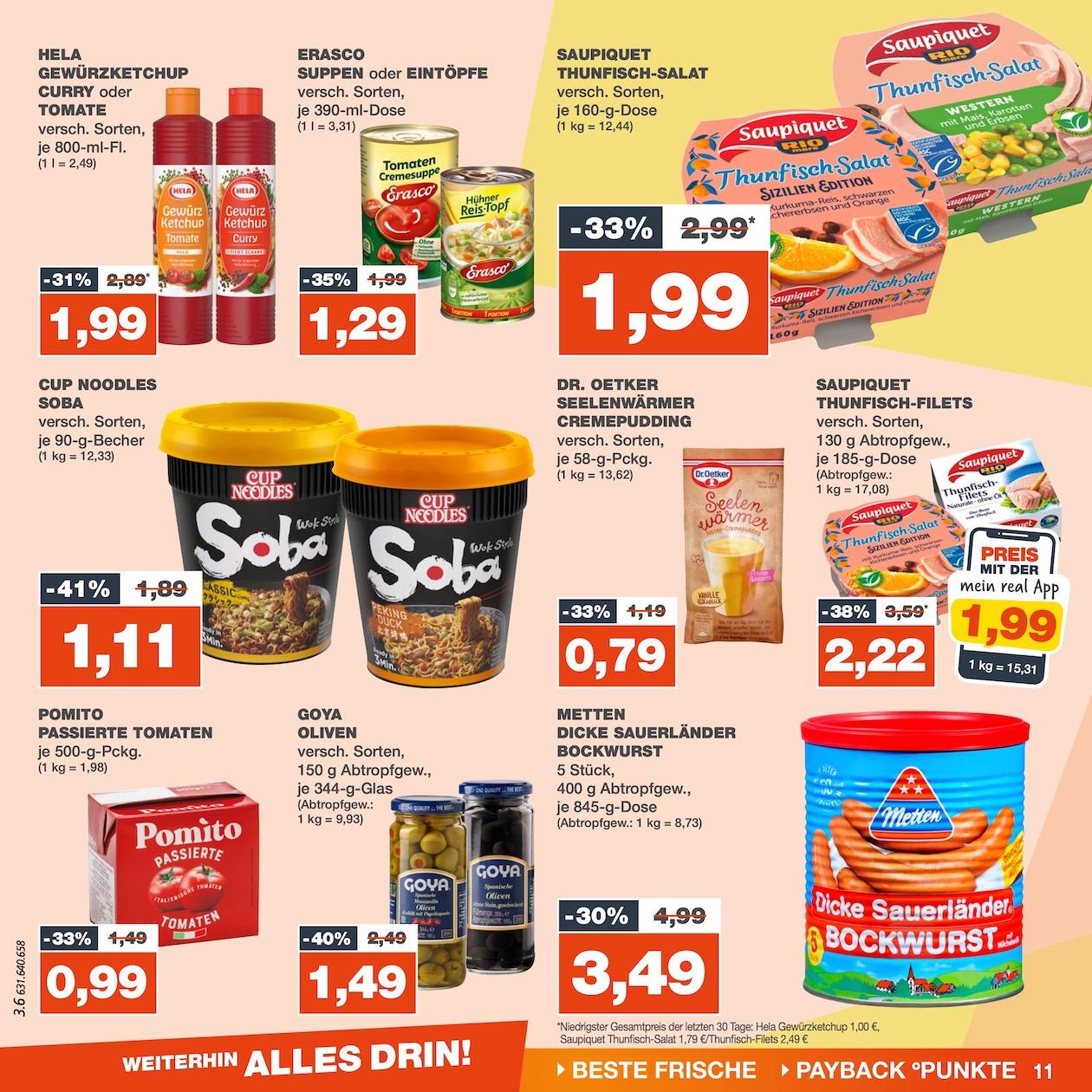 Real Aktueller Prospekt ab Montag Seite 11