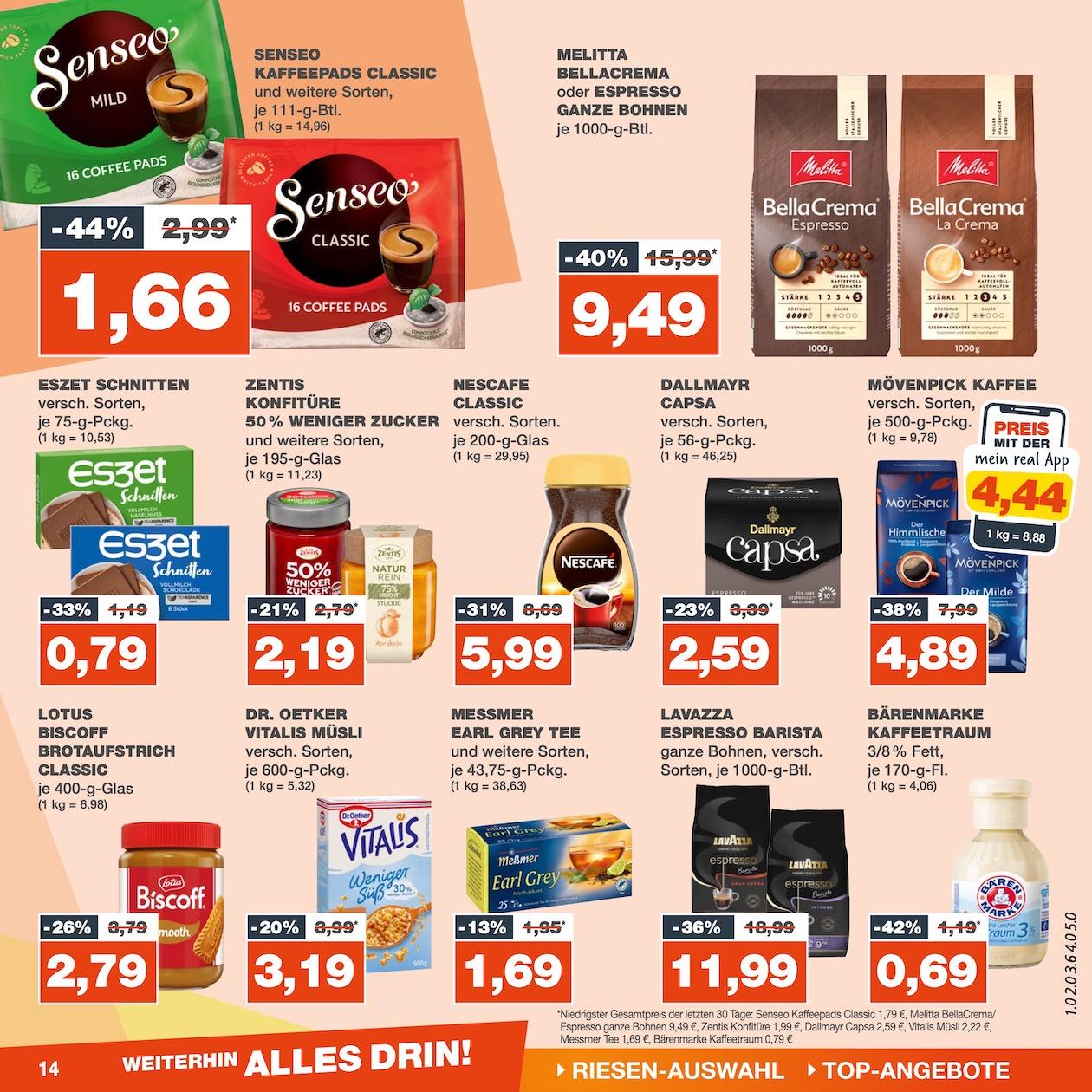 Real Aktueller Prospekt ab Montag Seite 14