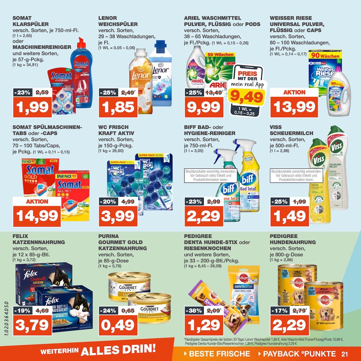 Real Aktueller Prospekt ab Montag Seite 21